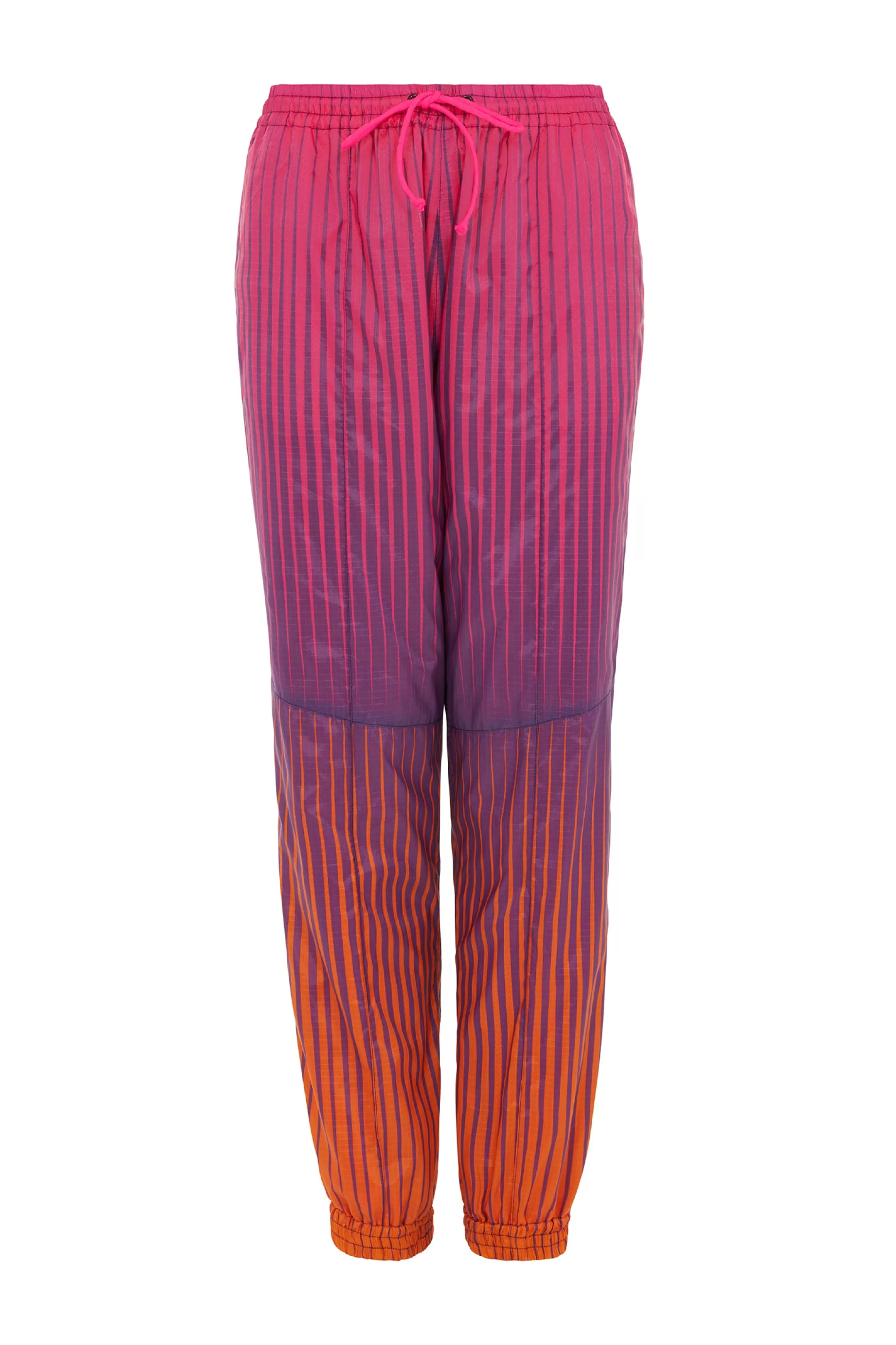 Store Andrew Brischler Neon Print Track Pant (Pink & Orange) | Skirts & Trousers