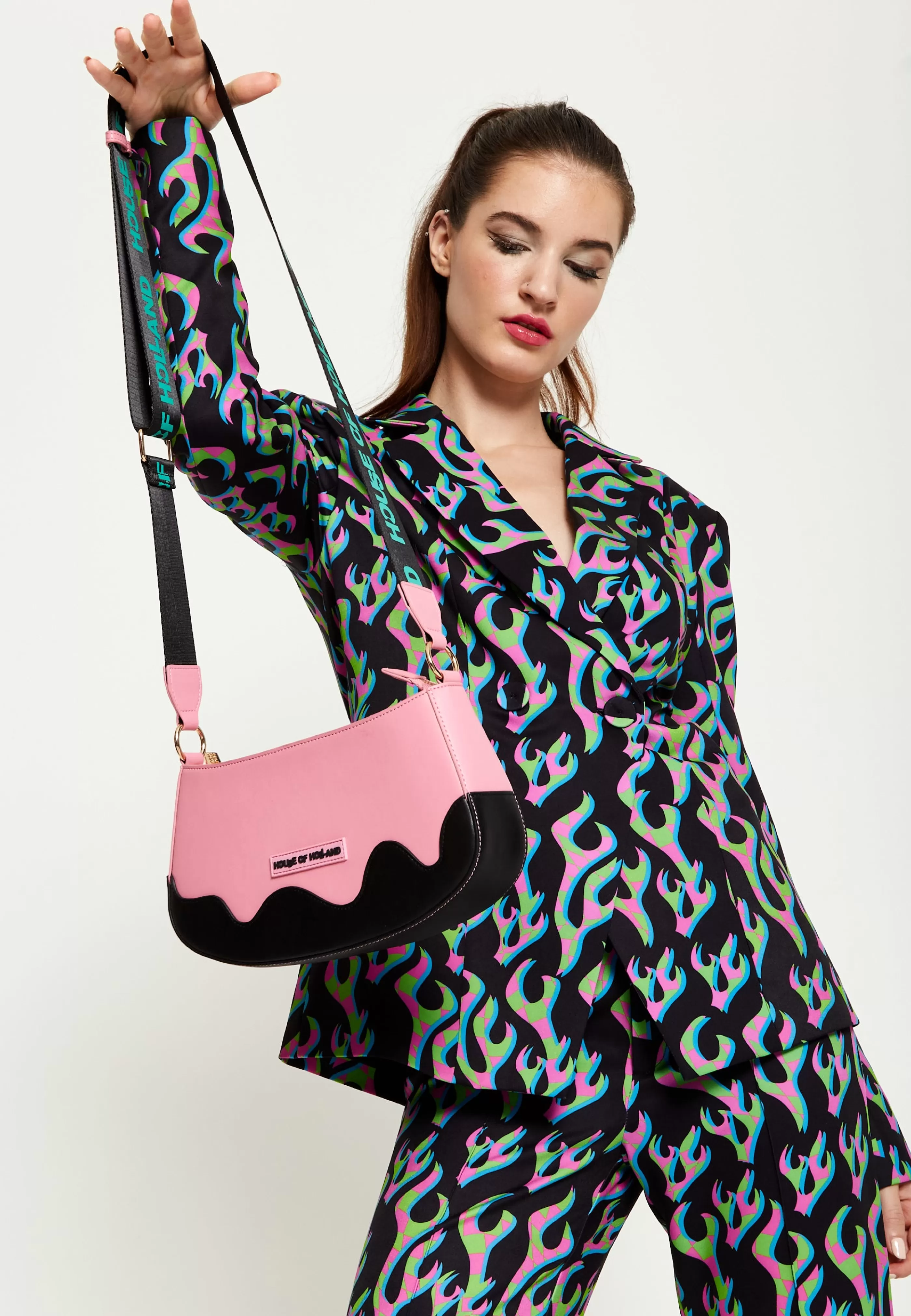 Shop Baby Cross Body Bag With Printed Logo Bags and Wallets | Bags and Wallets
