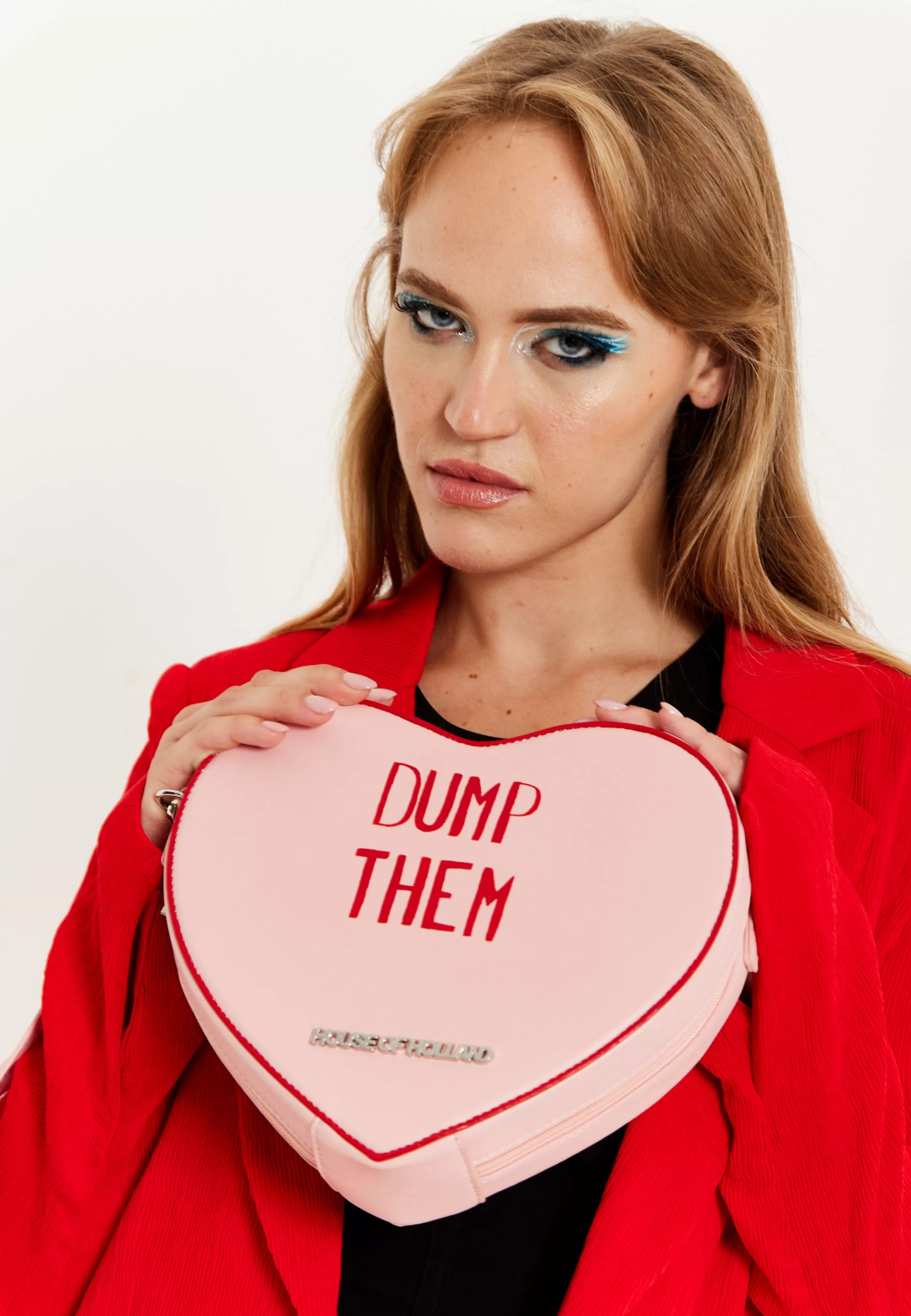 Flash Sale Bitter Sweet Heart Handbag With ''Dump Them'' Message Bags and Wallets | Bags and Wallets