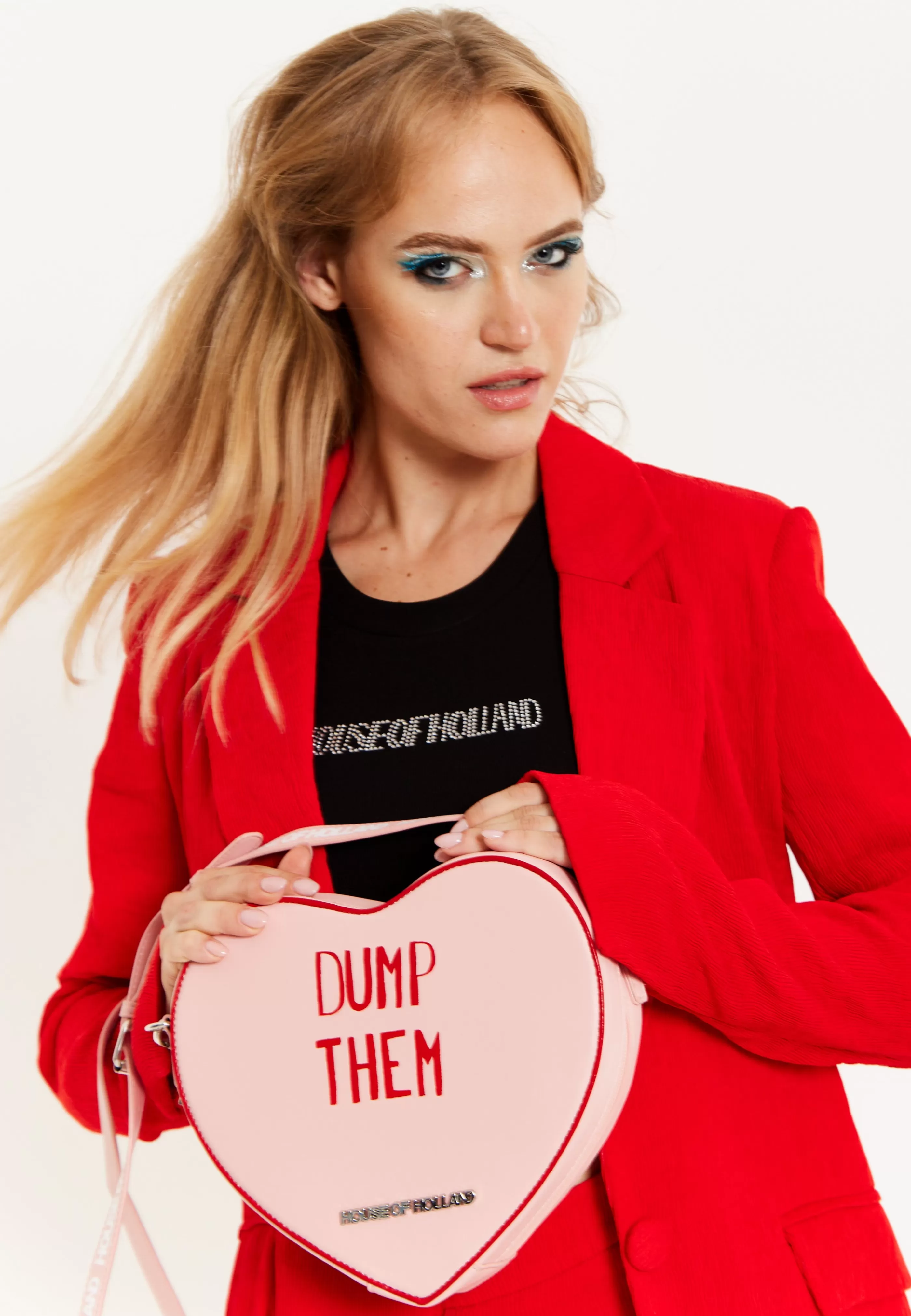 Flash Sale Bitter Sweet Heart Handbag With ''Dump Them'' Message Bags and Wallets | Bags and Wallets