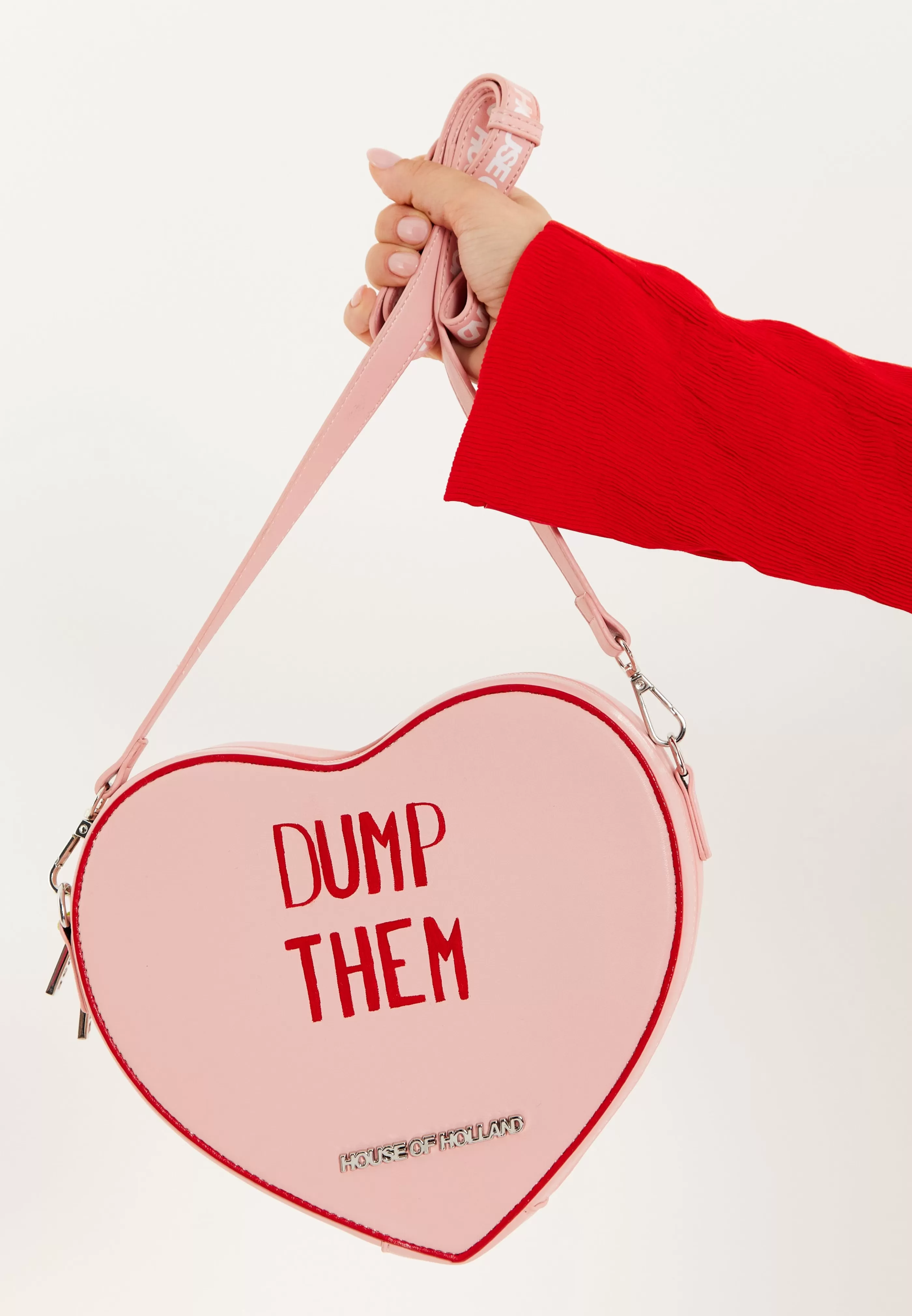 Flash Sale Bitter Sweet Heart Handbag With ''Dump Them'' Message Bags and Wallets | Bags and Wallets