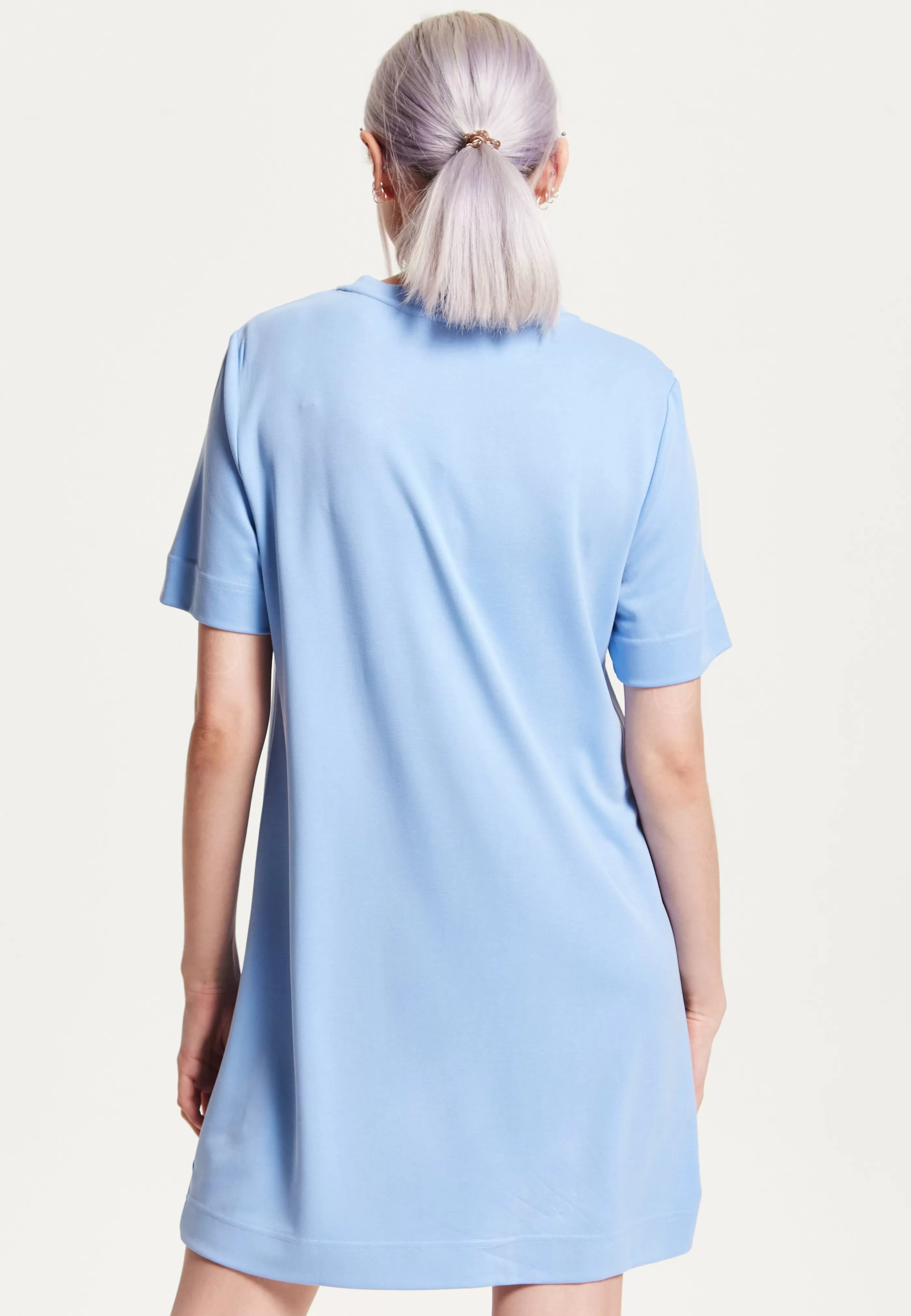 Discount Tencel T-Shirt Dress With Logo Embroidery Tops & T-shirts | Tops & T-shirts