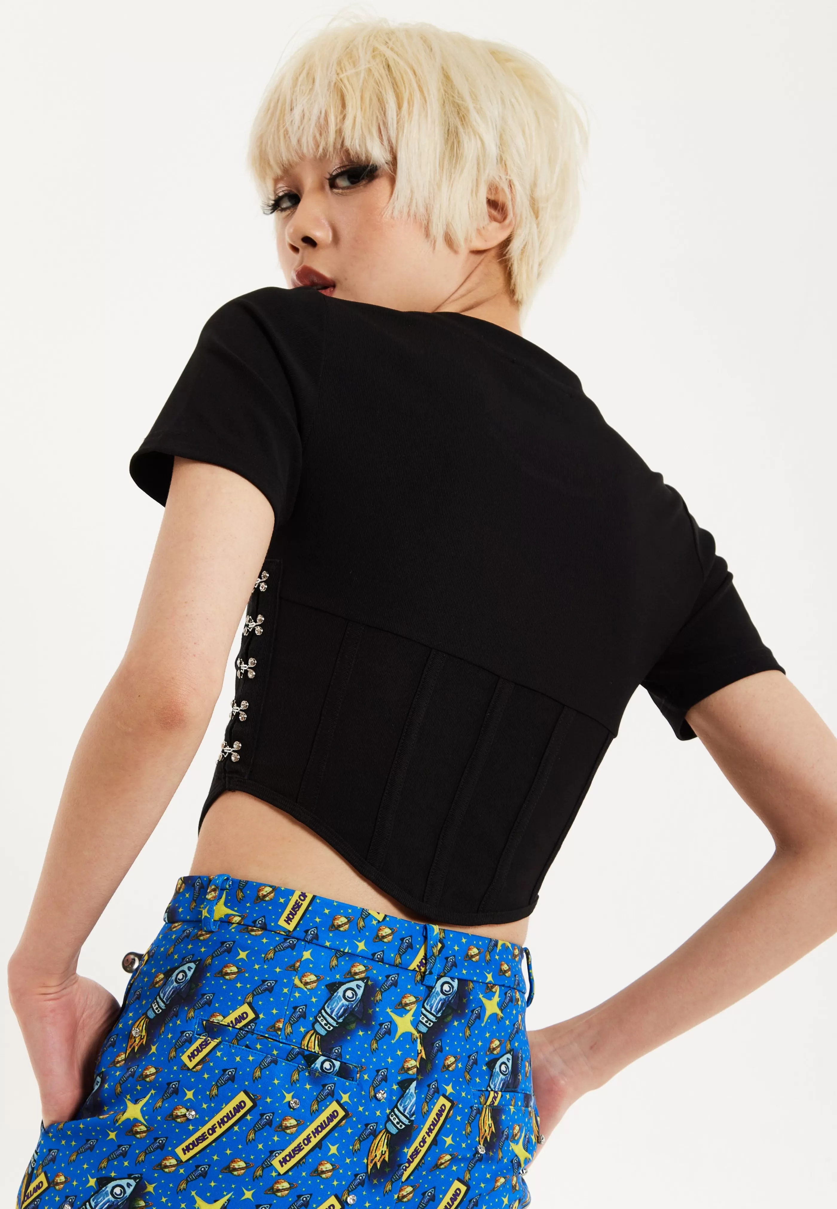 Shop Corset Crop Top In Tops & T-shirts | Tops & T-shirts