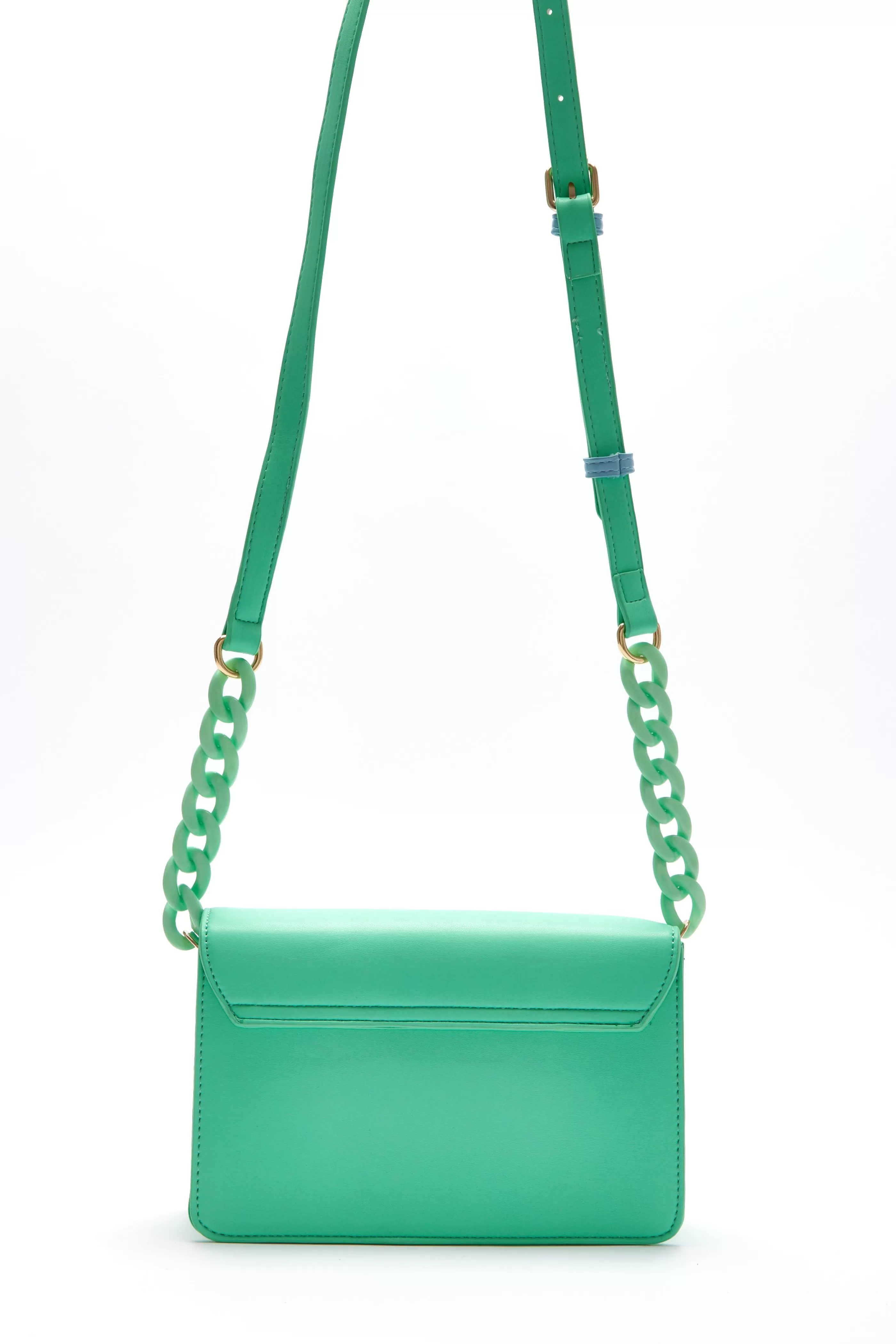 Hot Cross Body Bag In Mint And Pistachio With A Logo Prin Bags and Wallets | Bags and Wallets