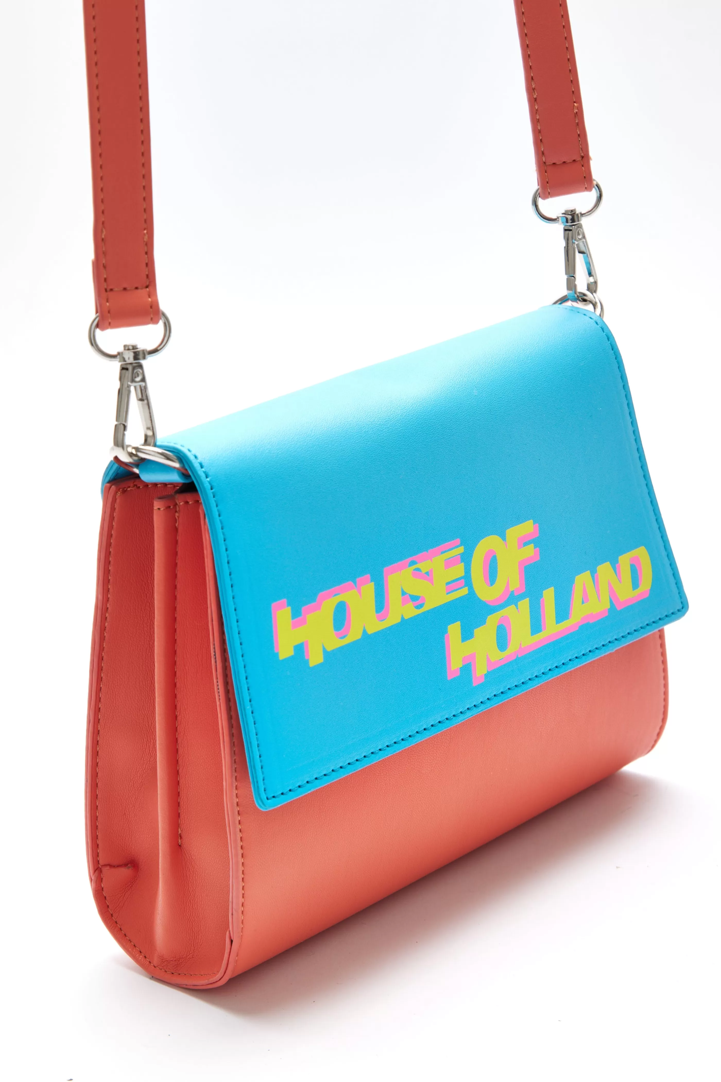 Cheap Cross Body Bag In And Blue With A Printed Logo Bags and Wallets | Bags and Wallets