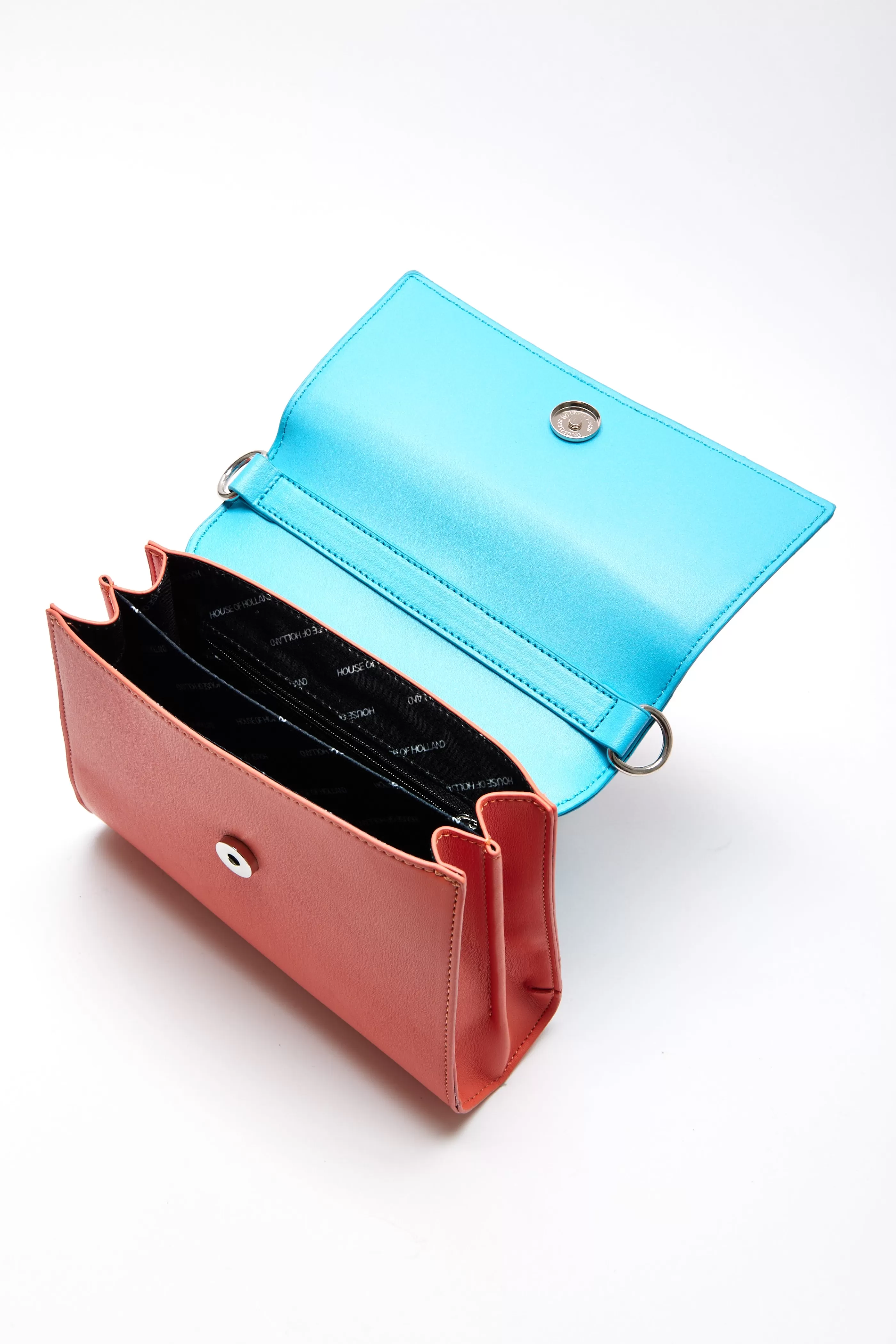 Cheap Cross Body Bag In And Blue With A Printed Logo Bags and Wallets | Bags and Wallets