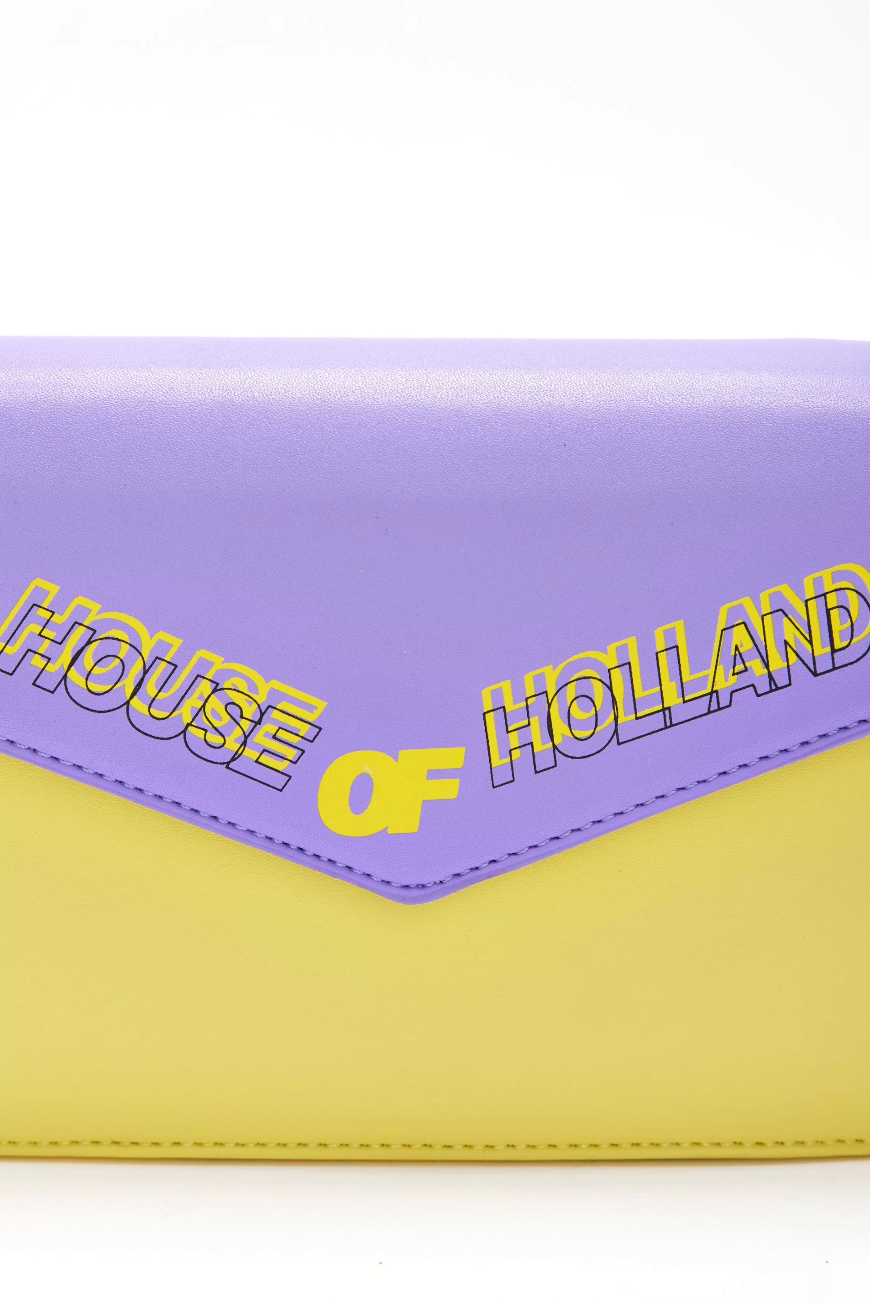 Shop Cross Body Bag In And Yellow With A Chain Deta Bags and Wallets | Bags and Wallets