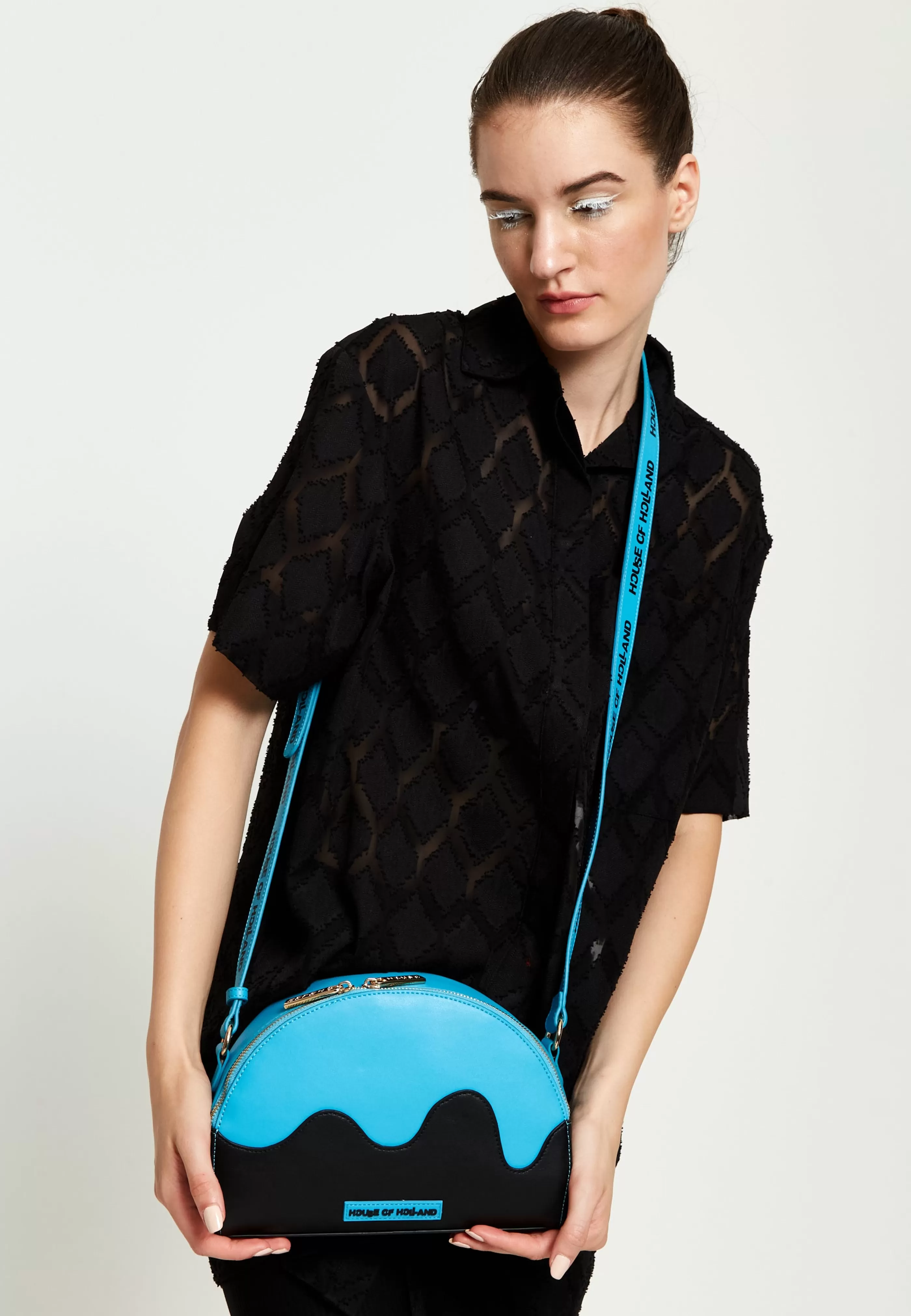 Cheap Cross Body Bag In Royal Printed Logo Bags and Wallets | Bags and Wallets