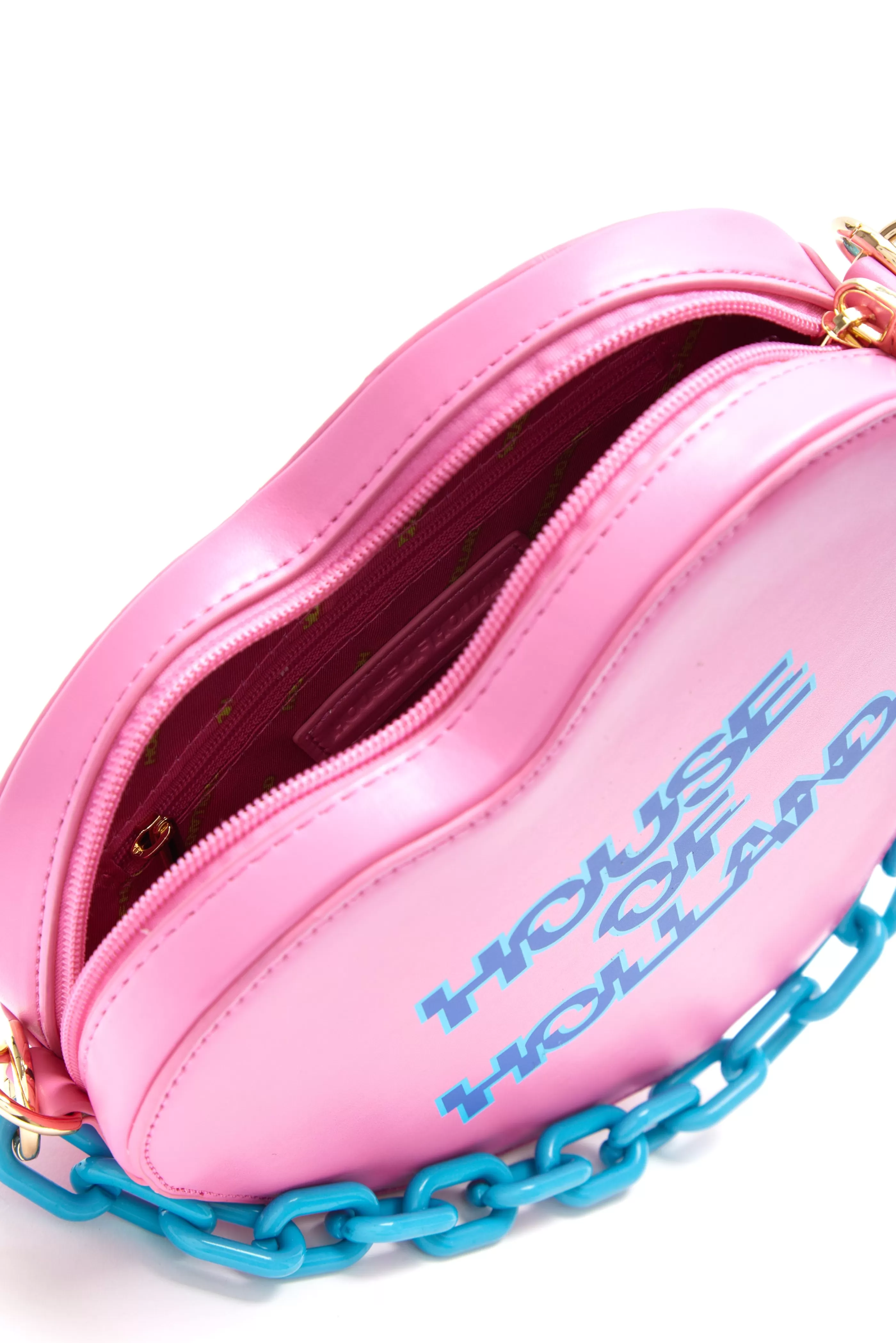 Hot Heart Shape Cross Body Bag In With A Chain Detai Bags and Wallets | Bags and Wallets