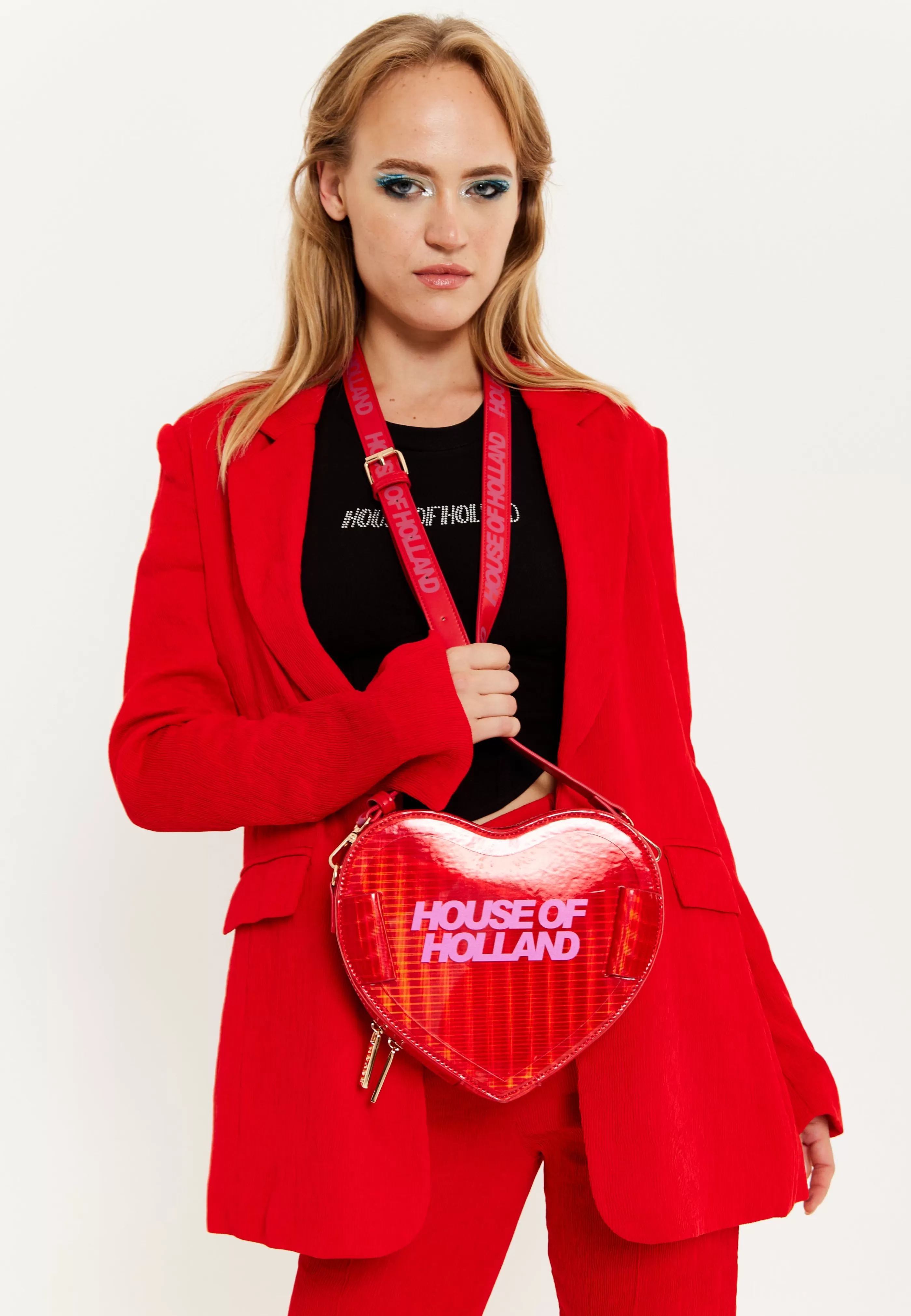 Flash Sale Heart Shape Shoulder Bag In With Logo Printed Acr Bags and Wallets | Bags and Wallets