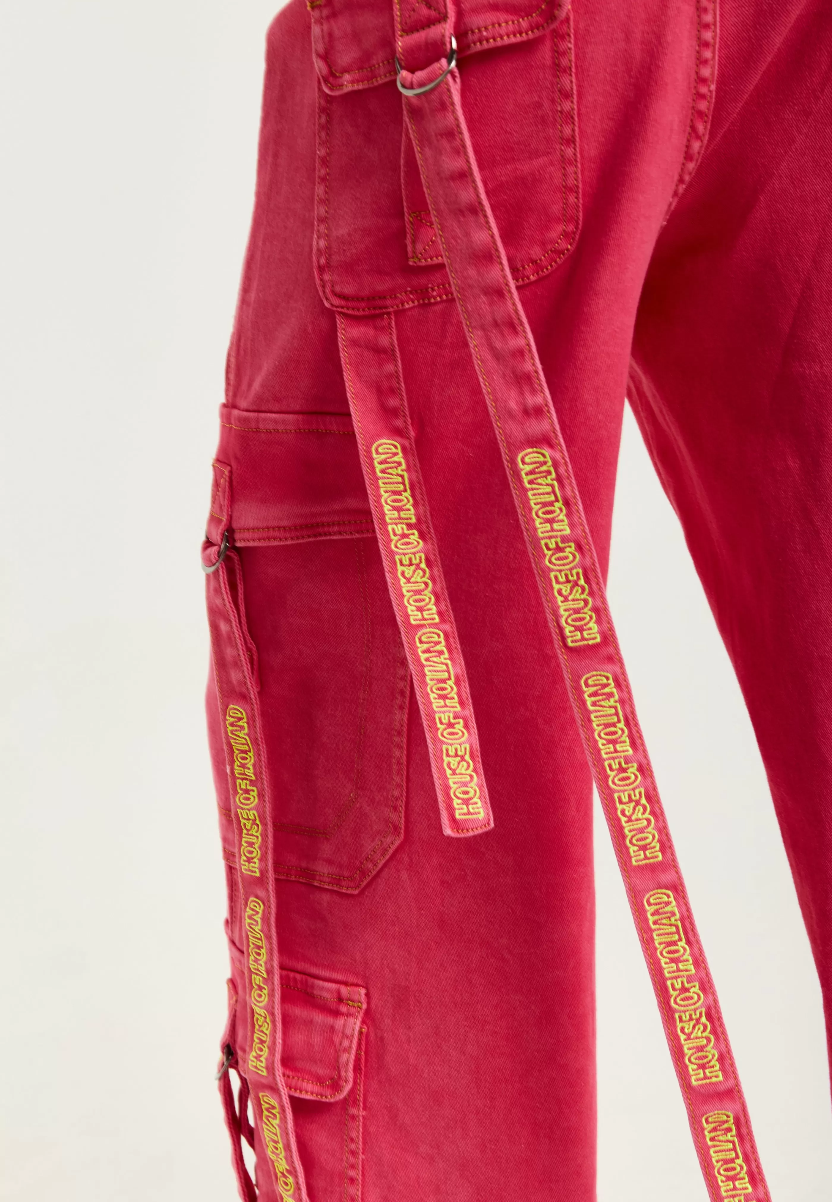 Online Hot Denim Wide Leg Cargo Trousers Skirts & Trousers | Denim