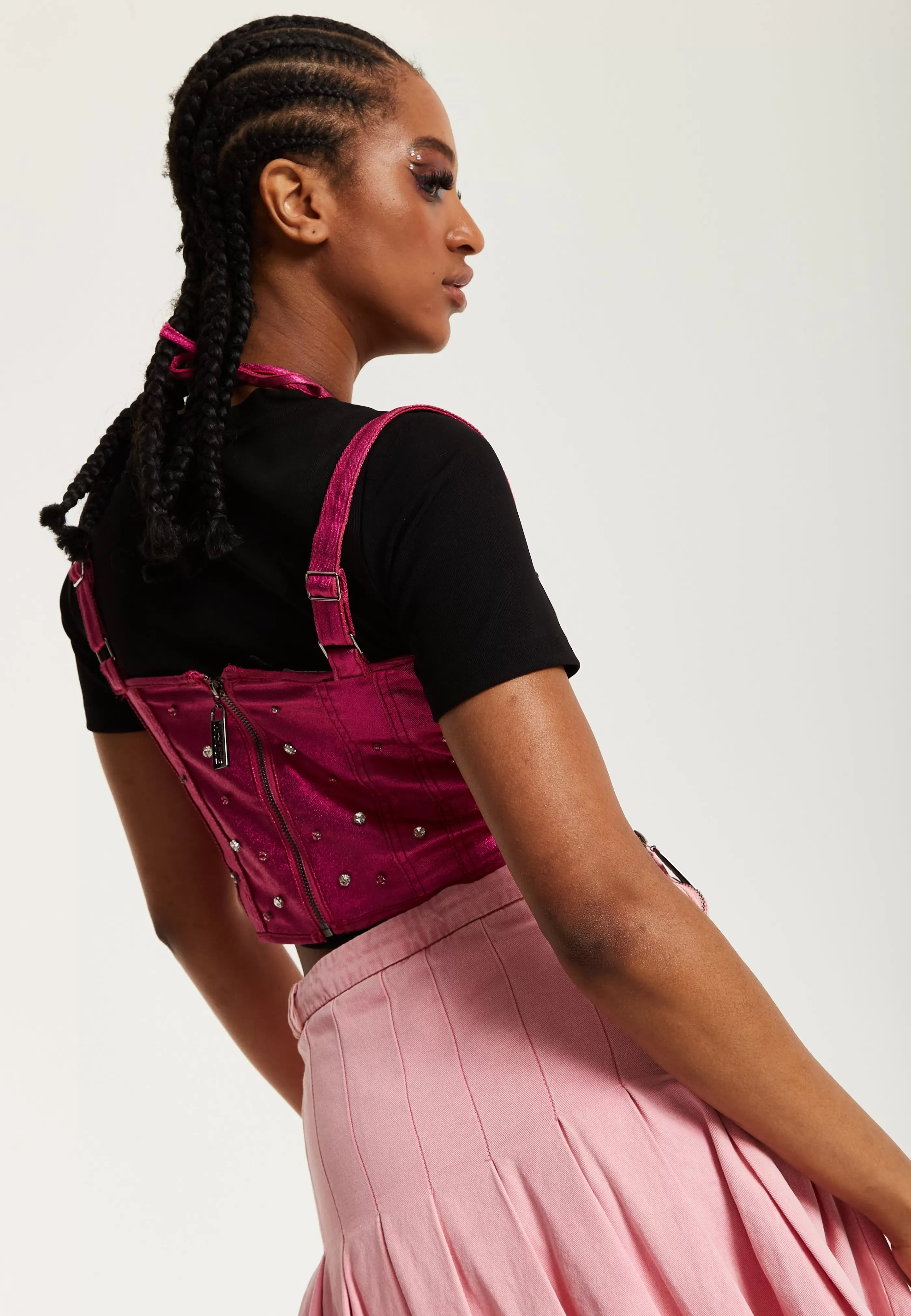 Sale Hot Studded Corset Top Tops & T-shirts | Tops & T-shirts