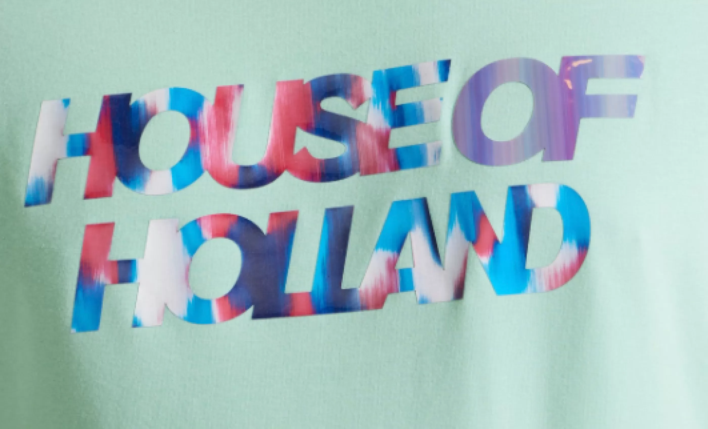 Online Iridescent Transfer Printed T-Shirt In Egg Blue Tops & T-shirts | Tops & T-shirts