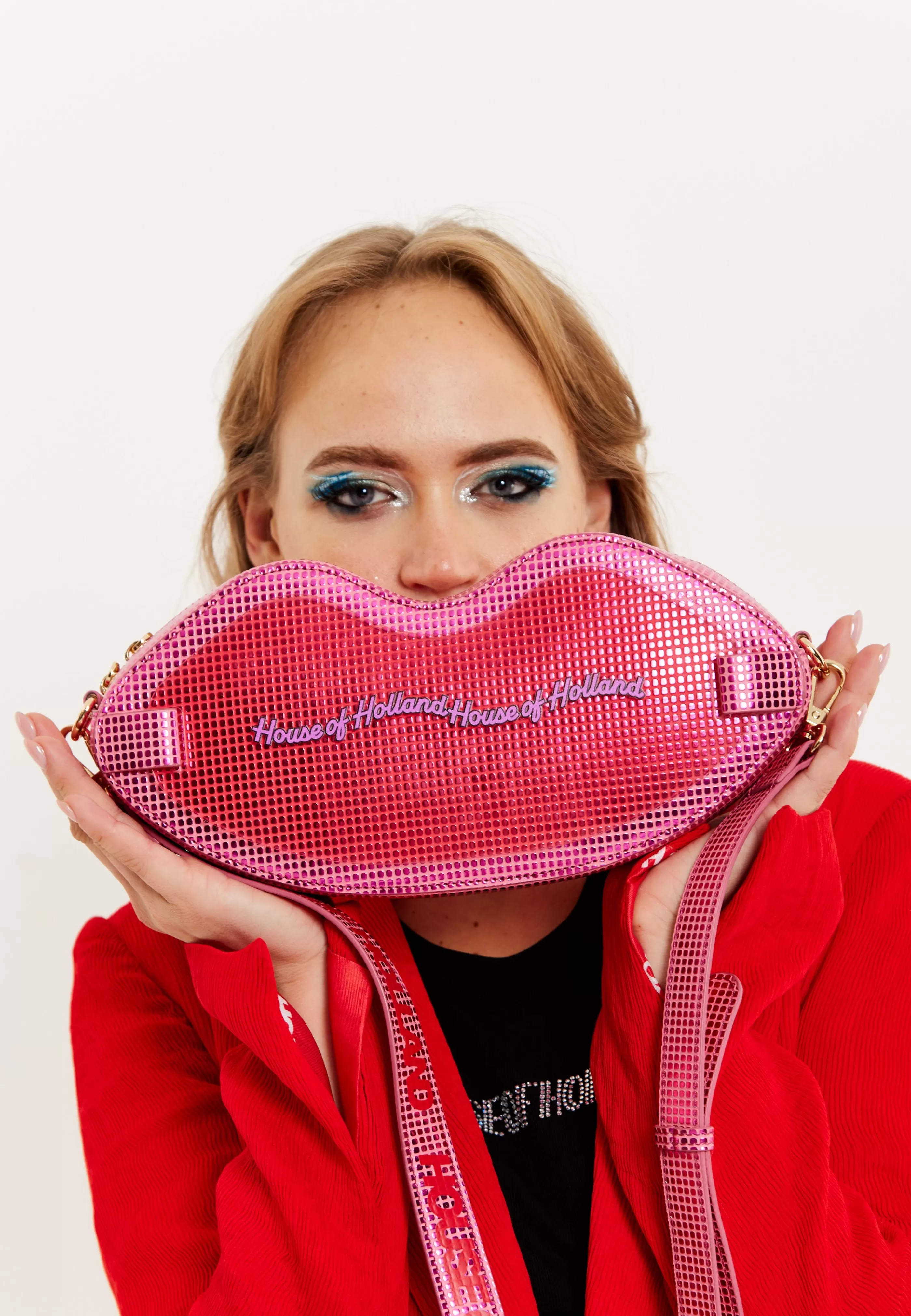 Fashion Lip Shape Shoulder Bag In With Acrylic Front Bags and Wallets | Bags and Wallets