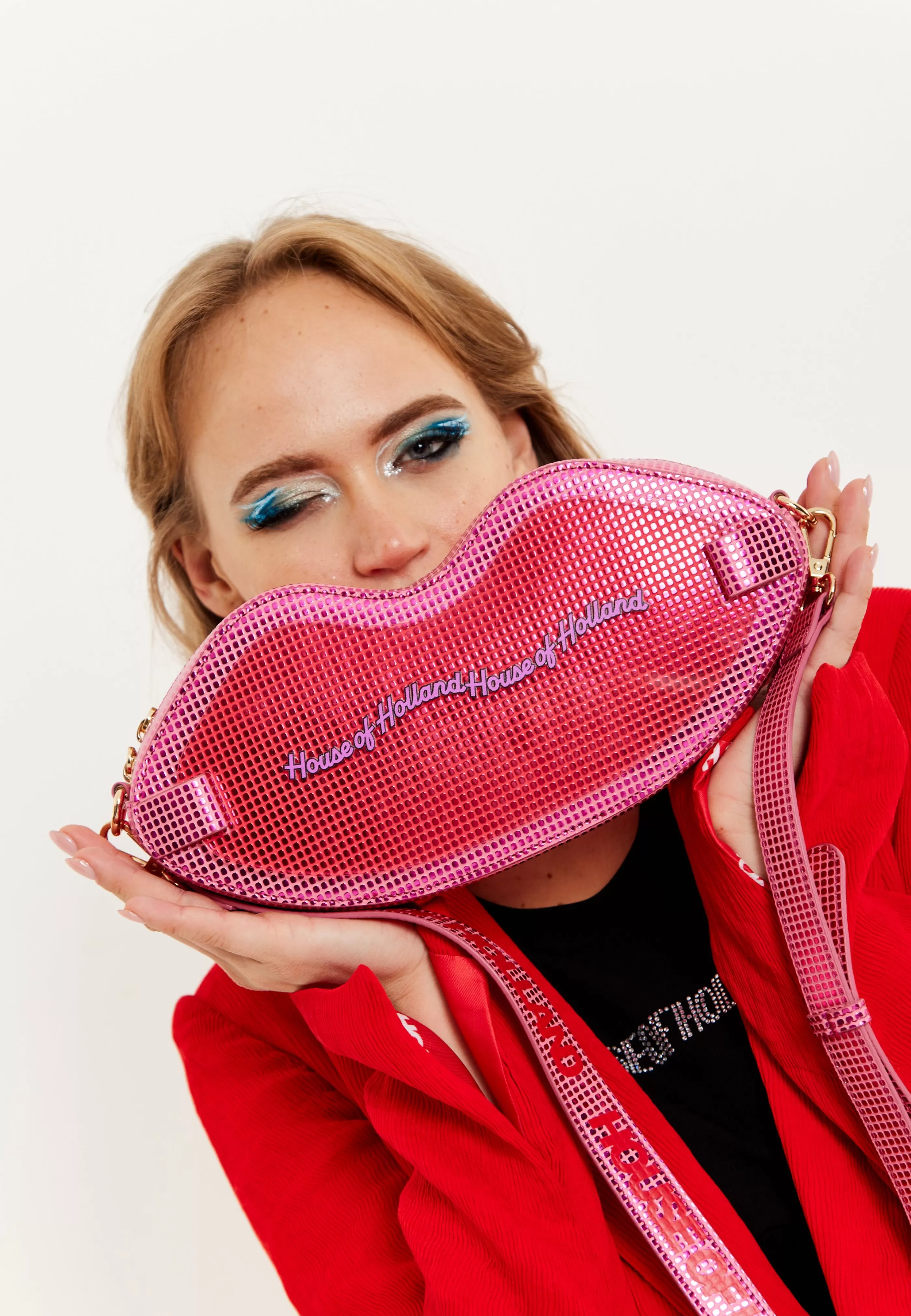 Fashion Lip Shape Shoulder Bag In With Acrylic Front Bags and Wallets | Bags and Wallets