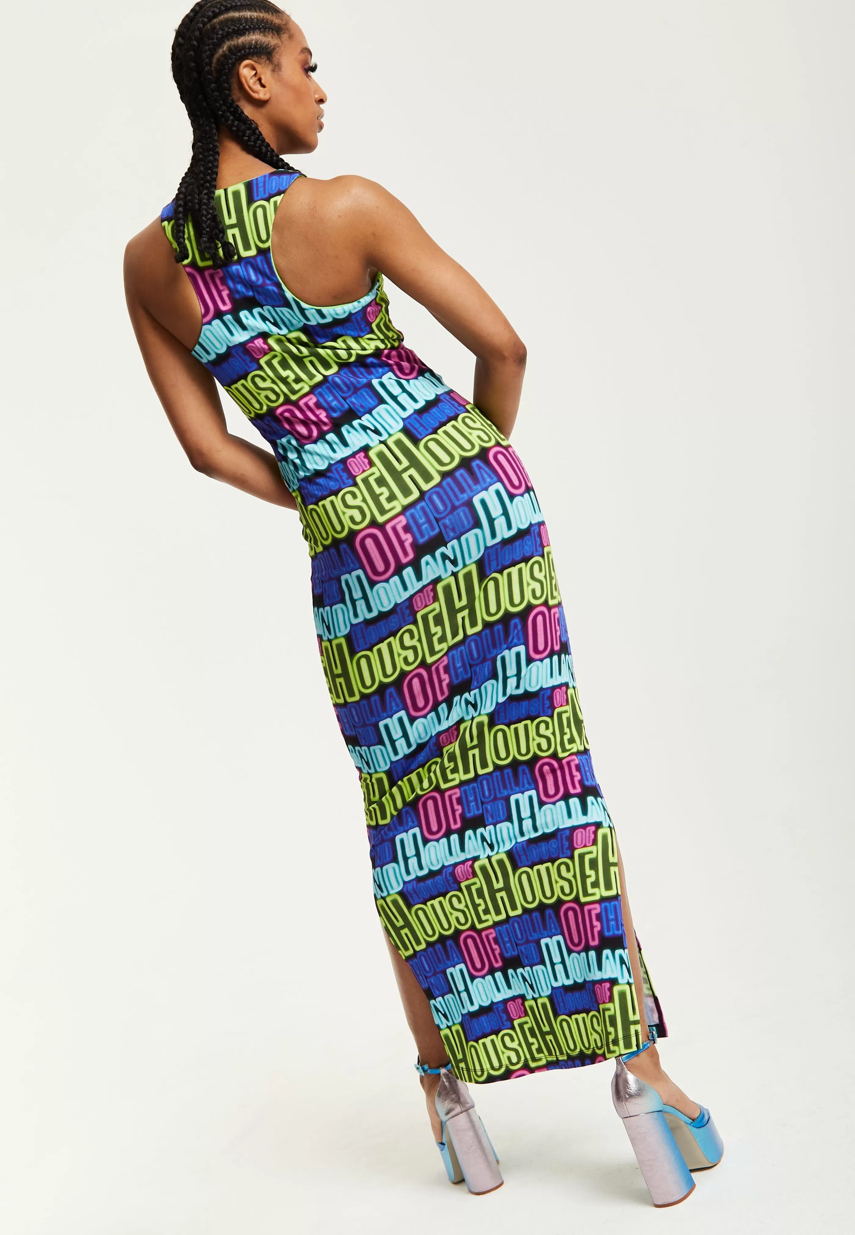 Cheap Printed Multicolour Maxi Dress With Cut Out Details Dresses | Dresses
