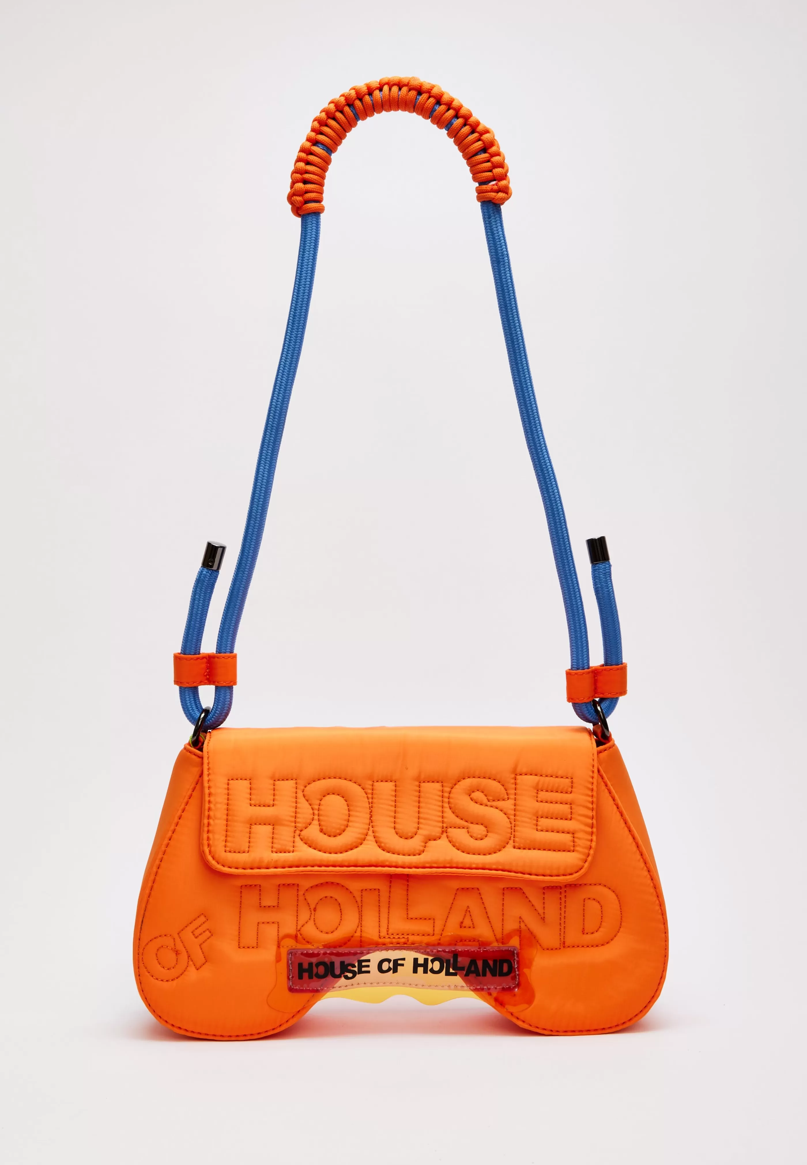 New Saddle Bag In And Blue With Quilted Logo Bags and Wallets | Bags and Wallets