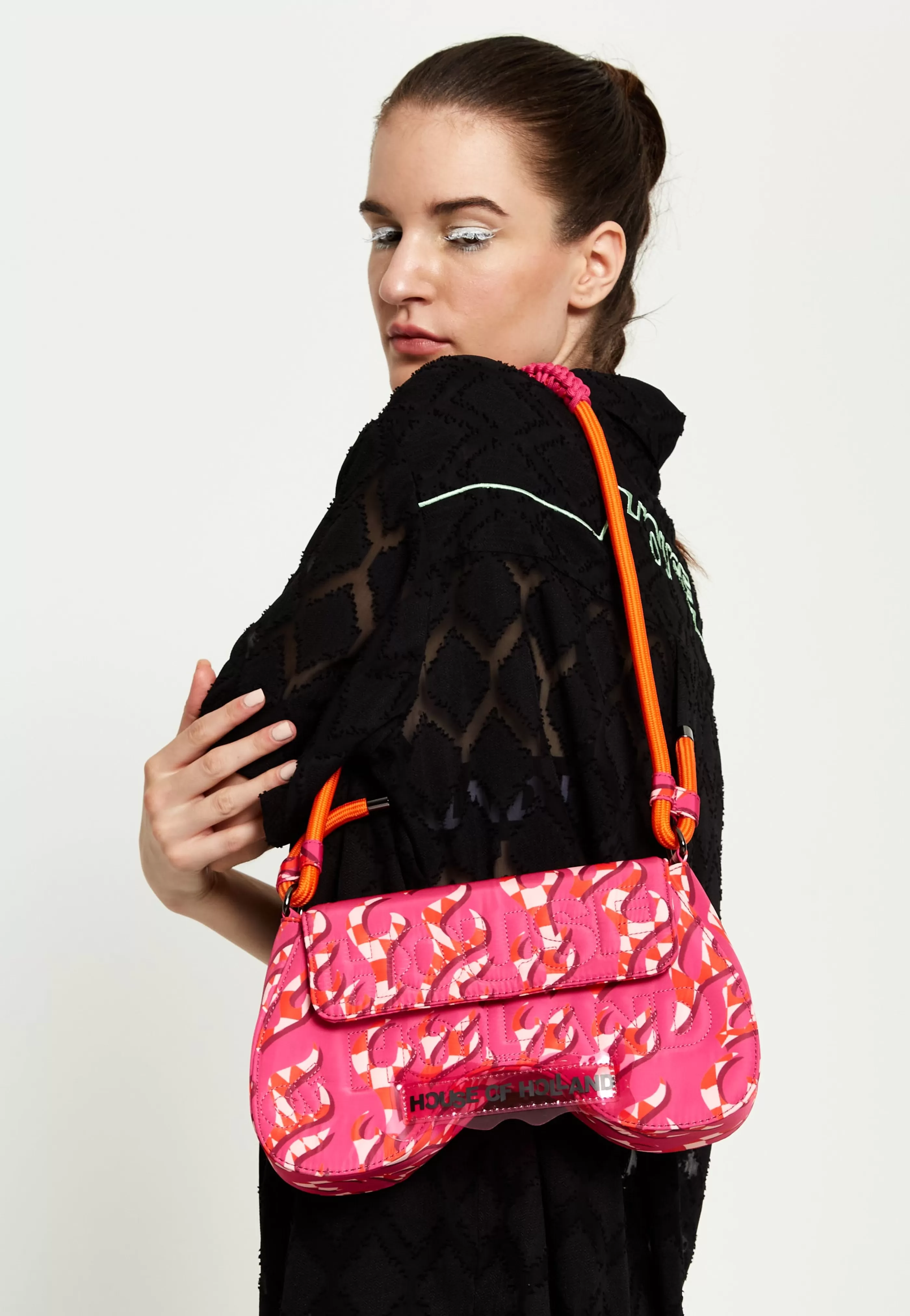 Cheap Saddle Flame Bag With Quilted Logo Bags and Wallets | Bags and Wallets
