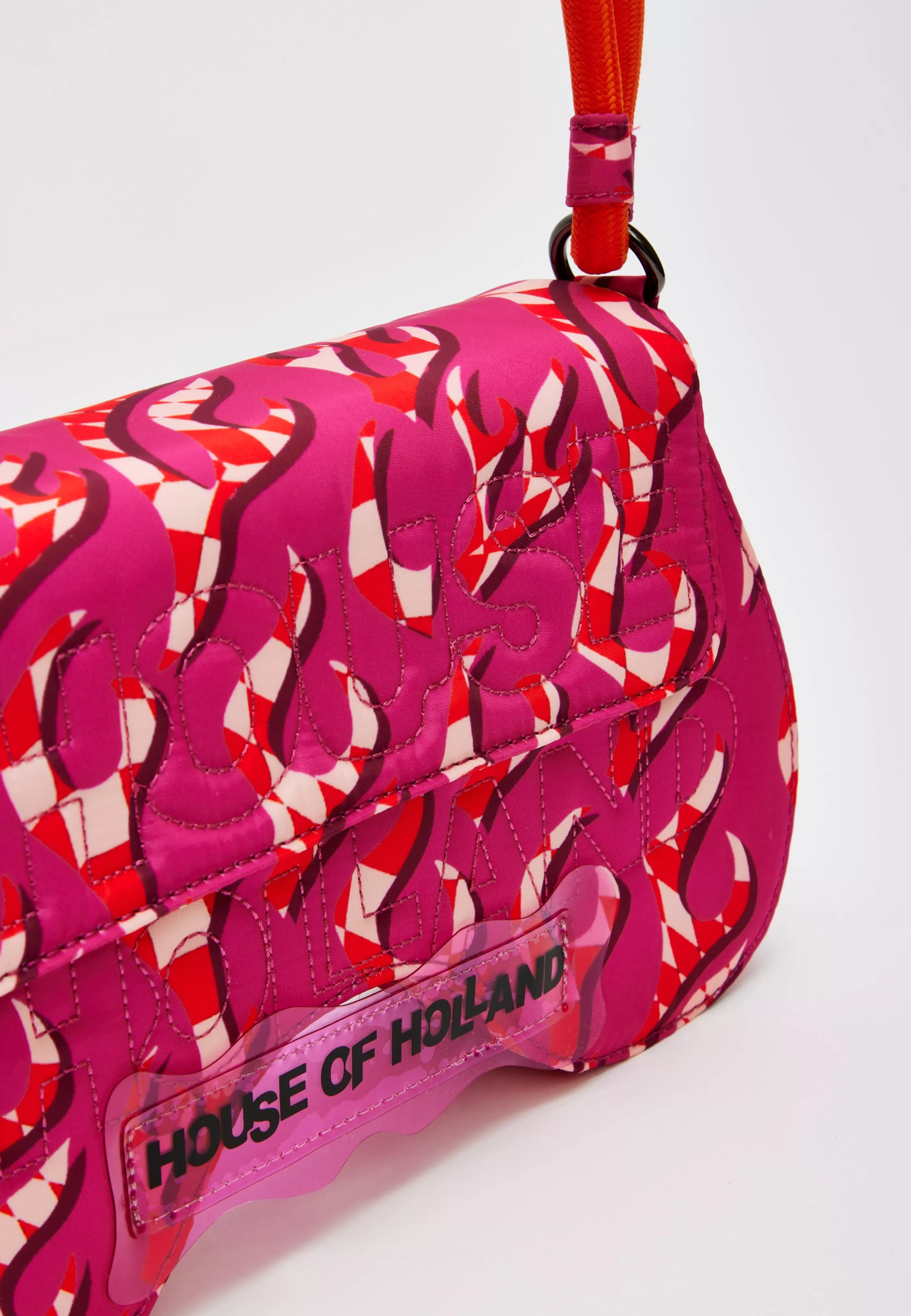 Cheap Saddle Flame Bag With Quilted Logo Bags and Wallets | Bags and Wallets