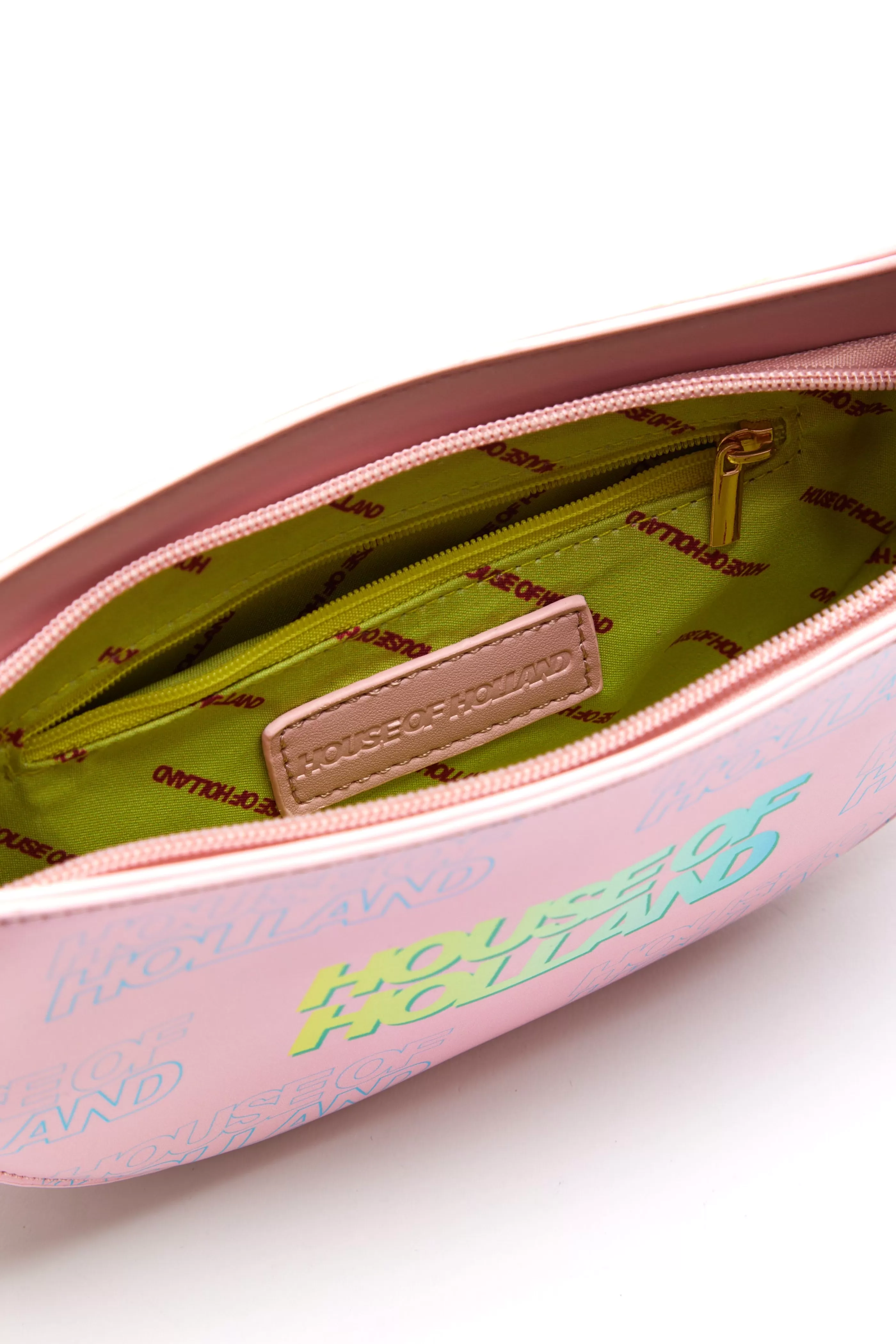 Clearance Shoulder Bag In Baby Pink With A Gold Chain Strap And Bags and Wallets | Bags and Wallets