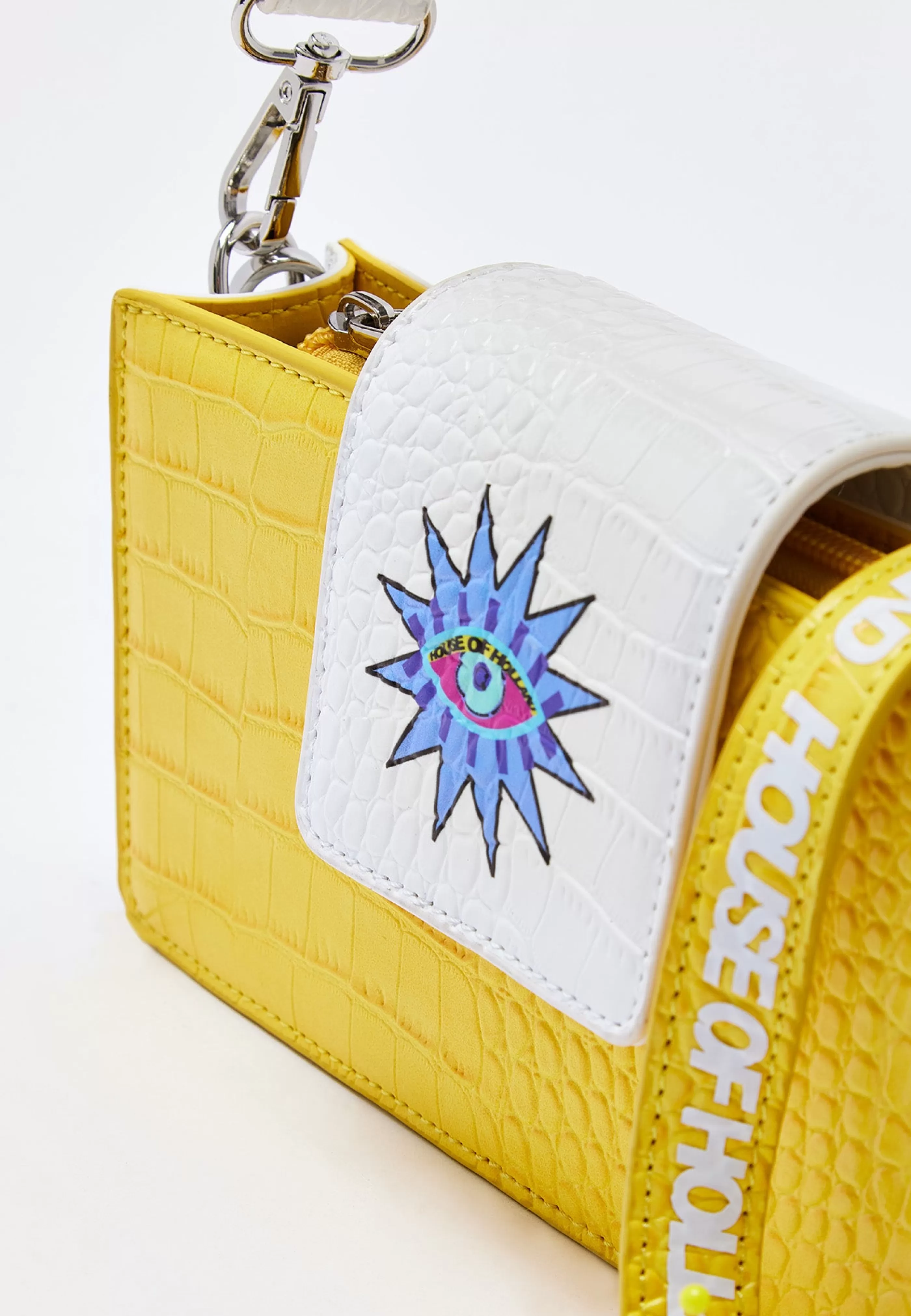 Outlet Small Crossbody Bag In And White With Printed Bags and Wallets | Bags and Wallets