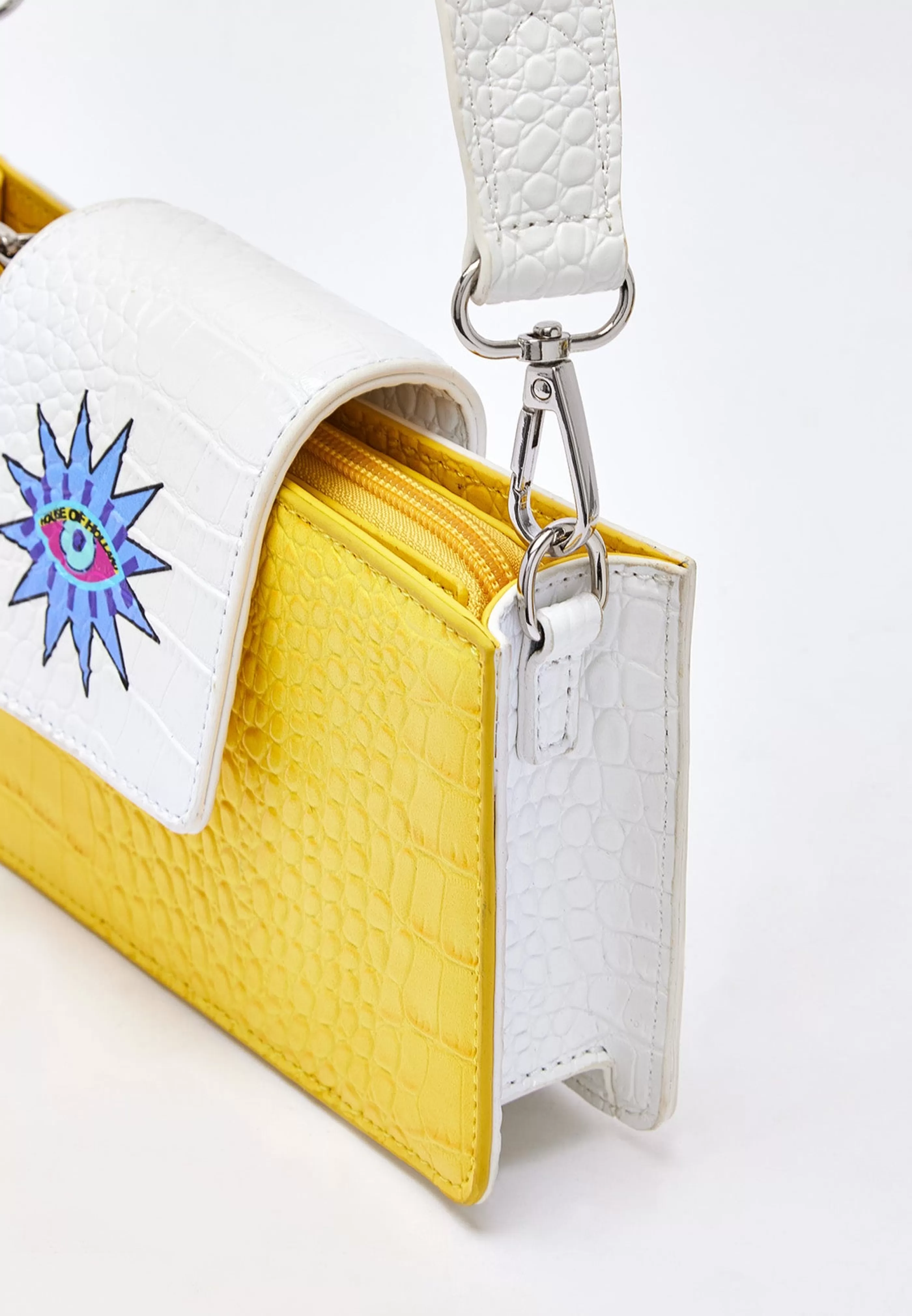 Outlet Small Crossbody Bag In And White With Printed Bags and Wallets | Bags and Wallets