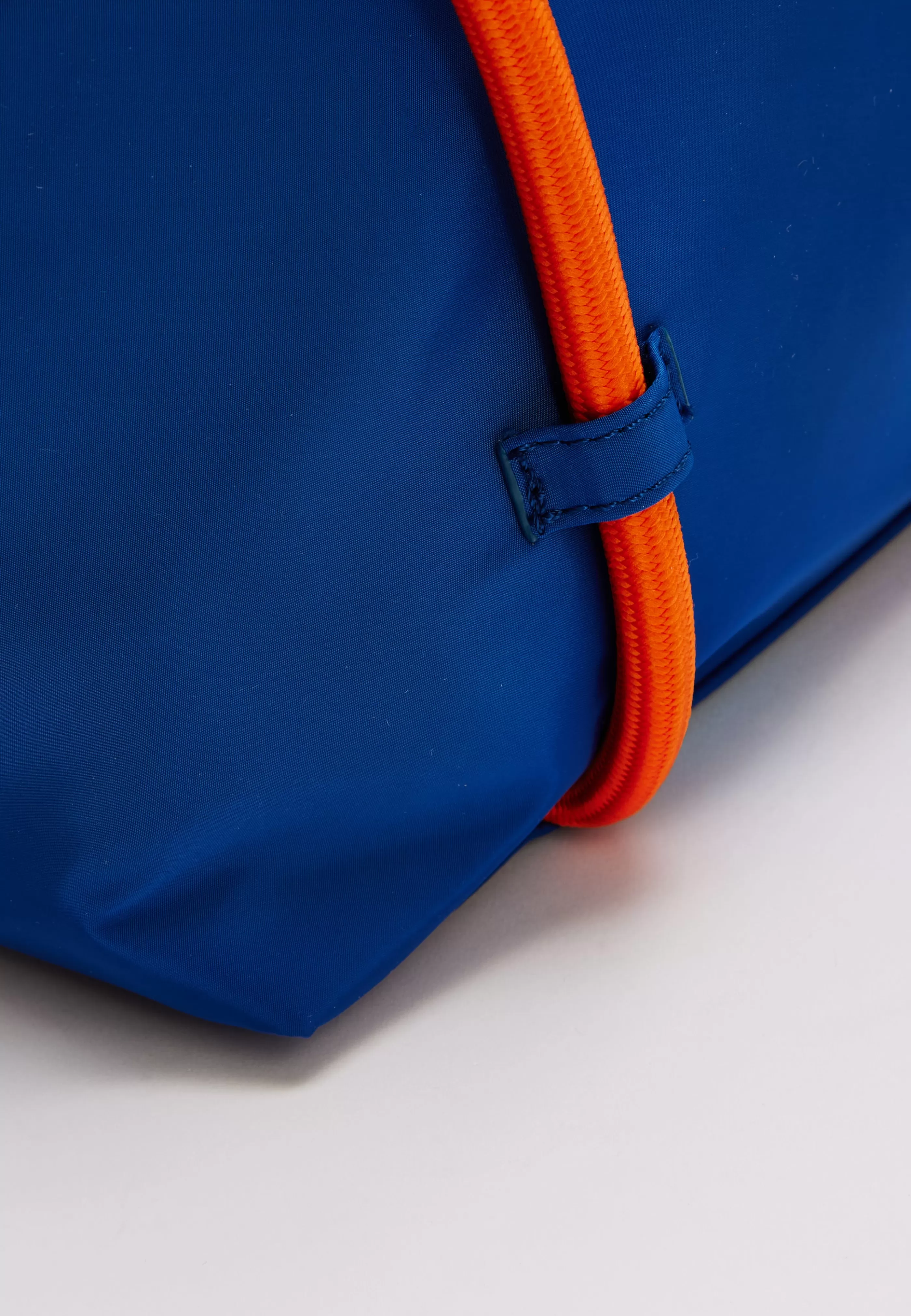 Shop Tote Bag With Quilted Logo In Orange And Royal Bags and Wallets | Bags and Wallets