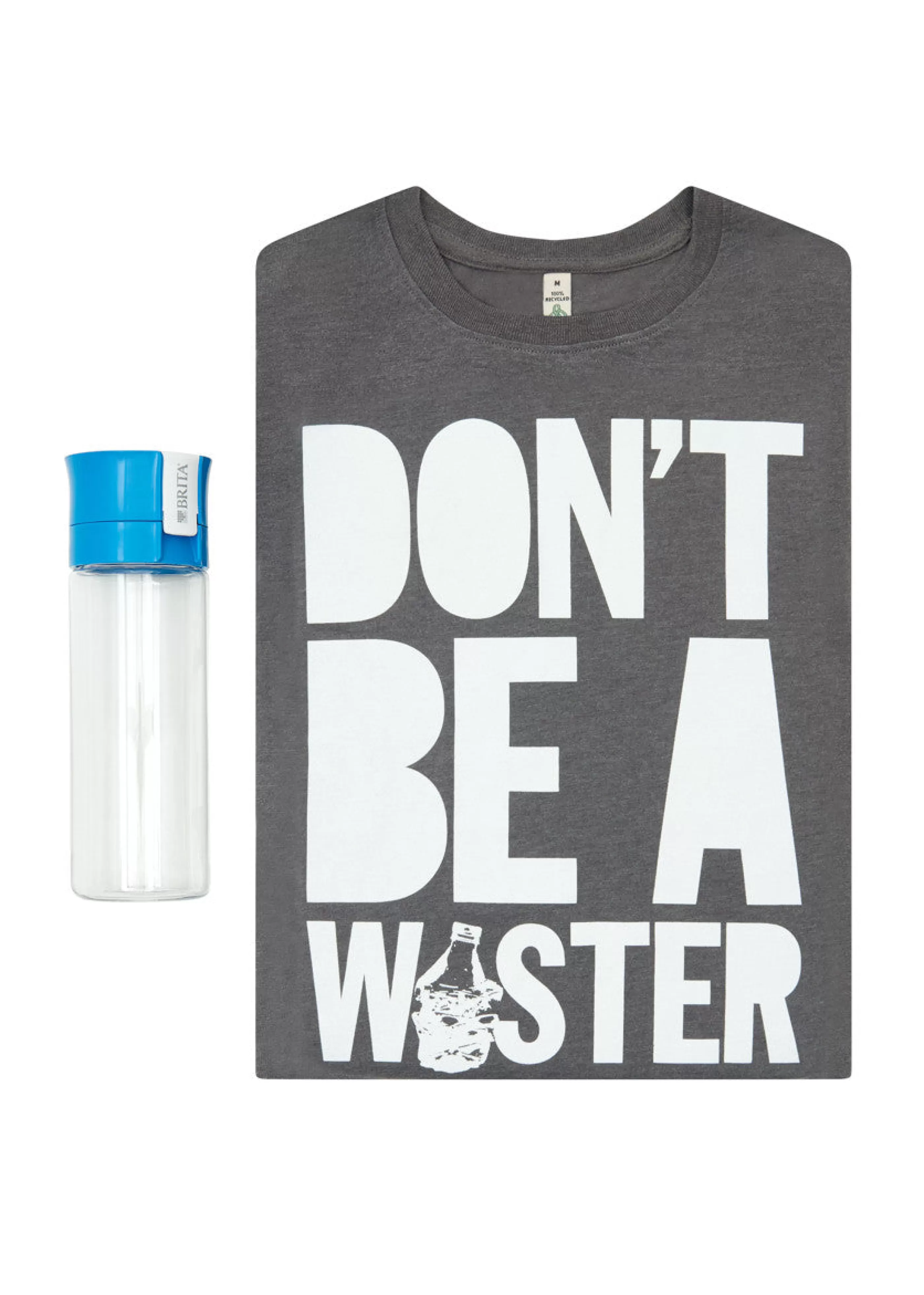 Sale Unisex "Waster" T-Shirt & Brita Fill&go Water Bottle Tops & T-shirts | Tops & T-shirts