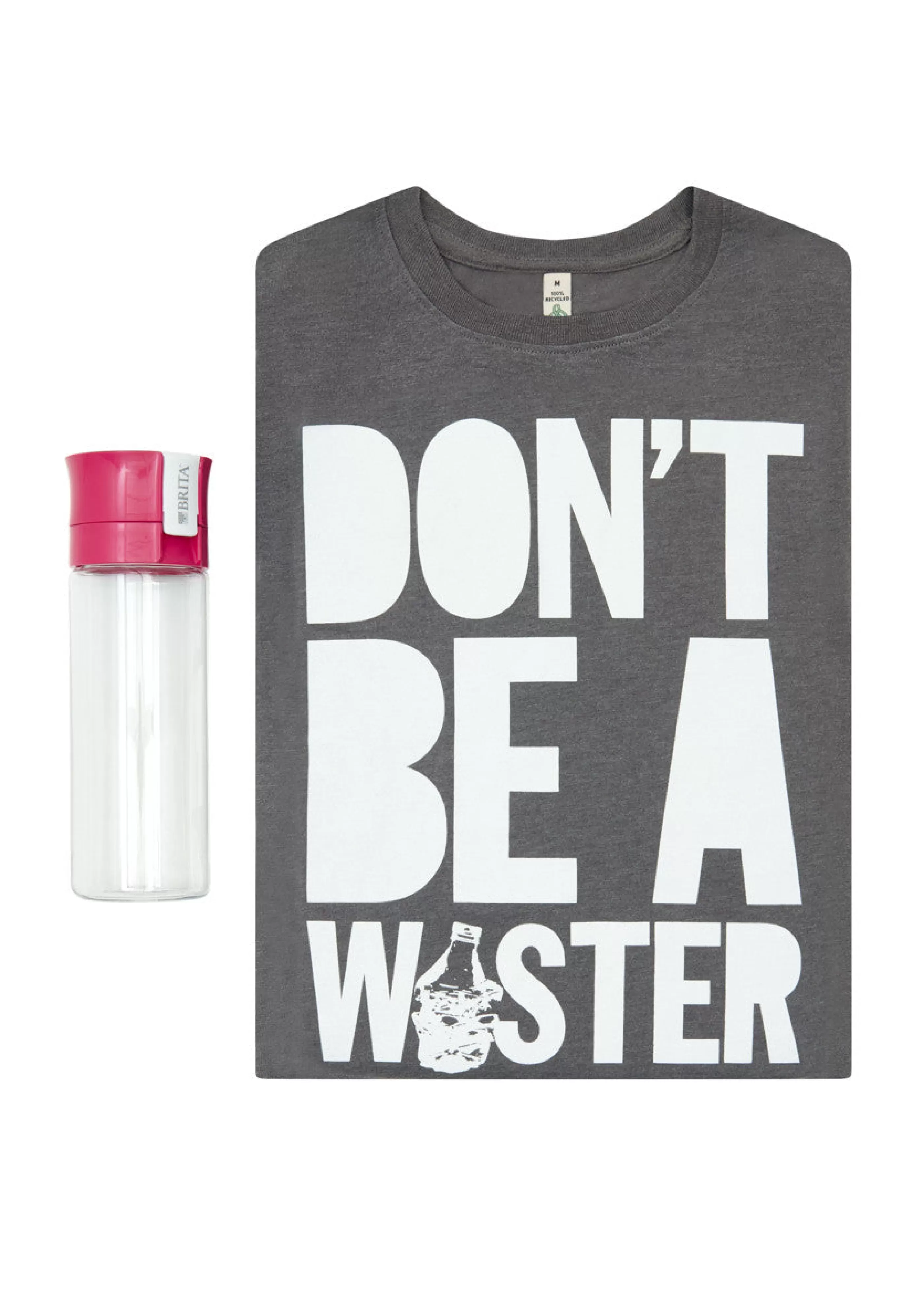 Sale Unisex "Waster" T-Shirt & Brita Fill&go Water Bottle Tops & T-shirts | Tops & T-shirts