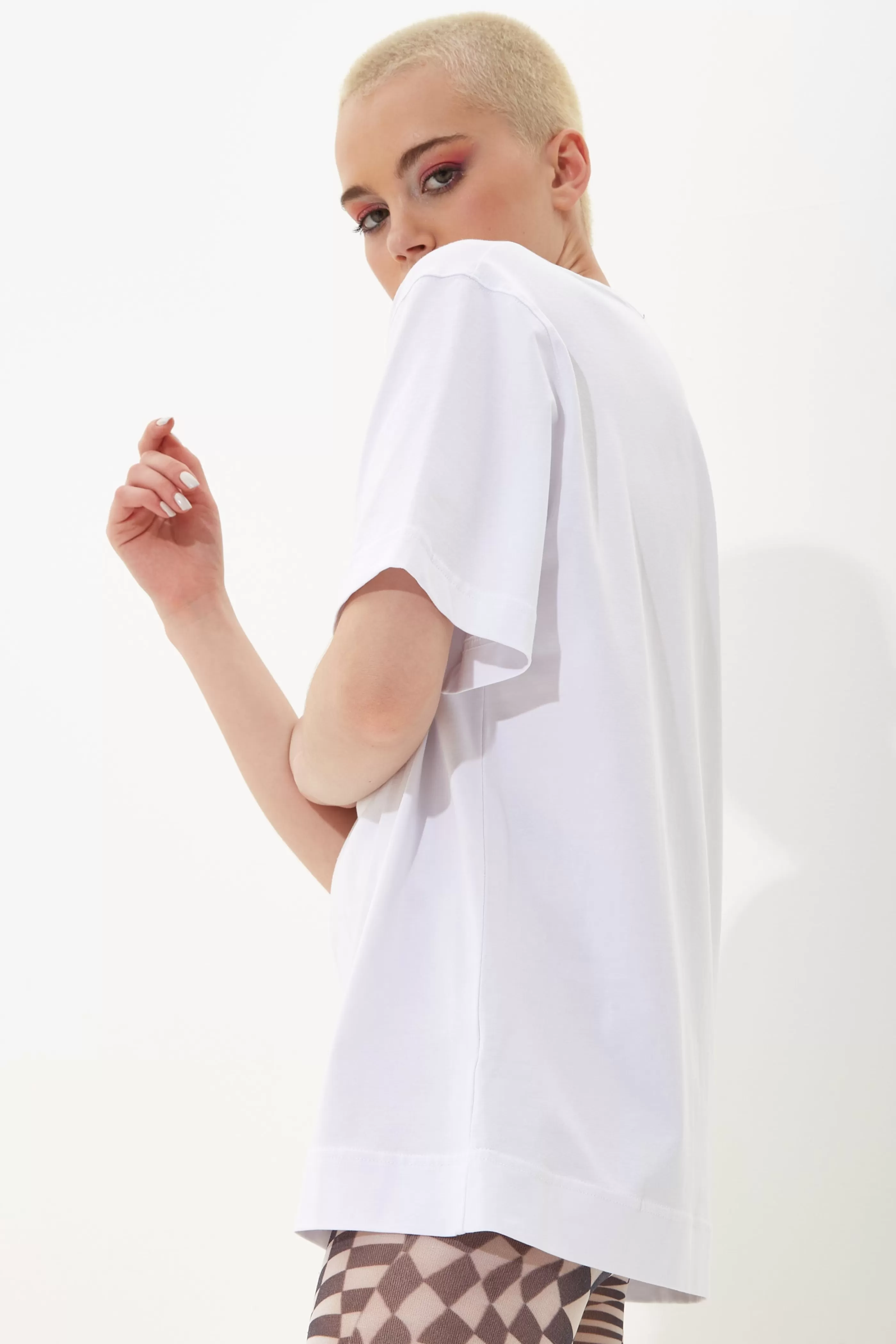 Store Unisex T-Shirt With Shimmer Rainbow Transfer Pr Tops & T-shirts | Tops & T-shirts