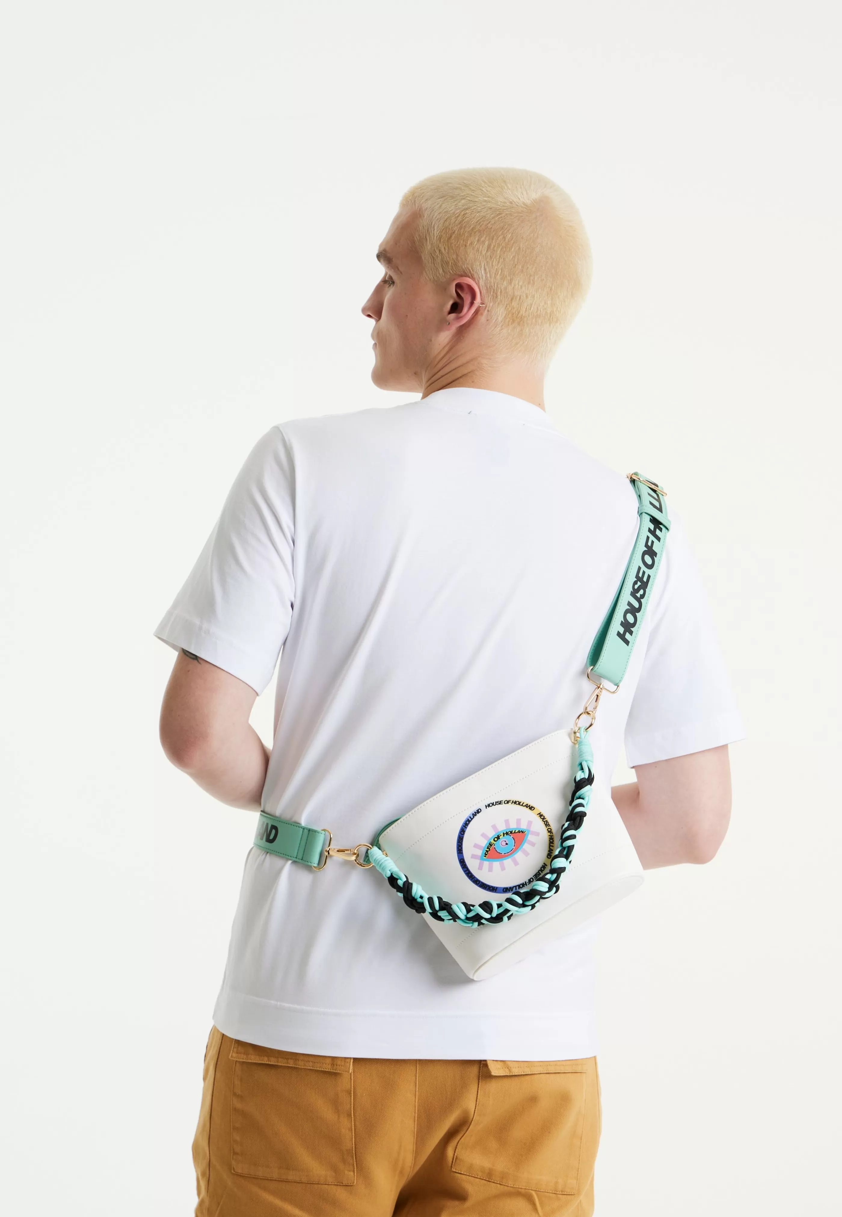 Cheap Crossbody Bag With Printed Logo And Plait Handl Bags and Wallets | Bags and Wallets