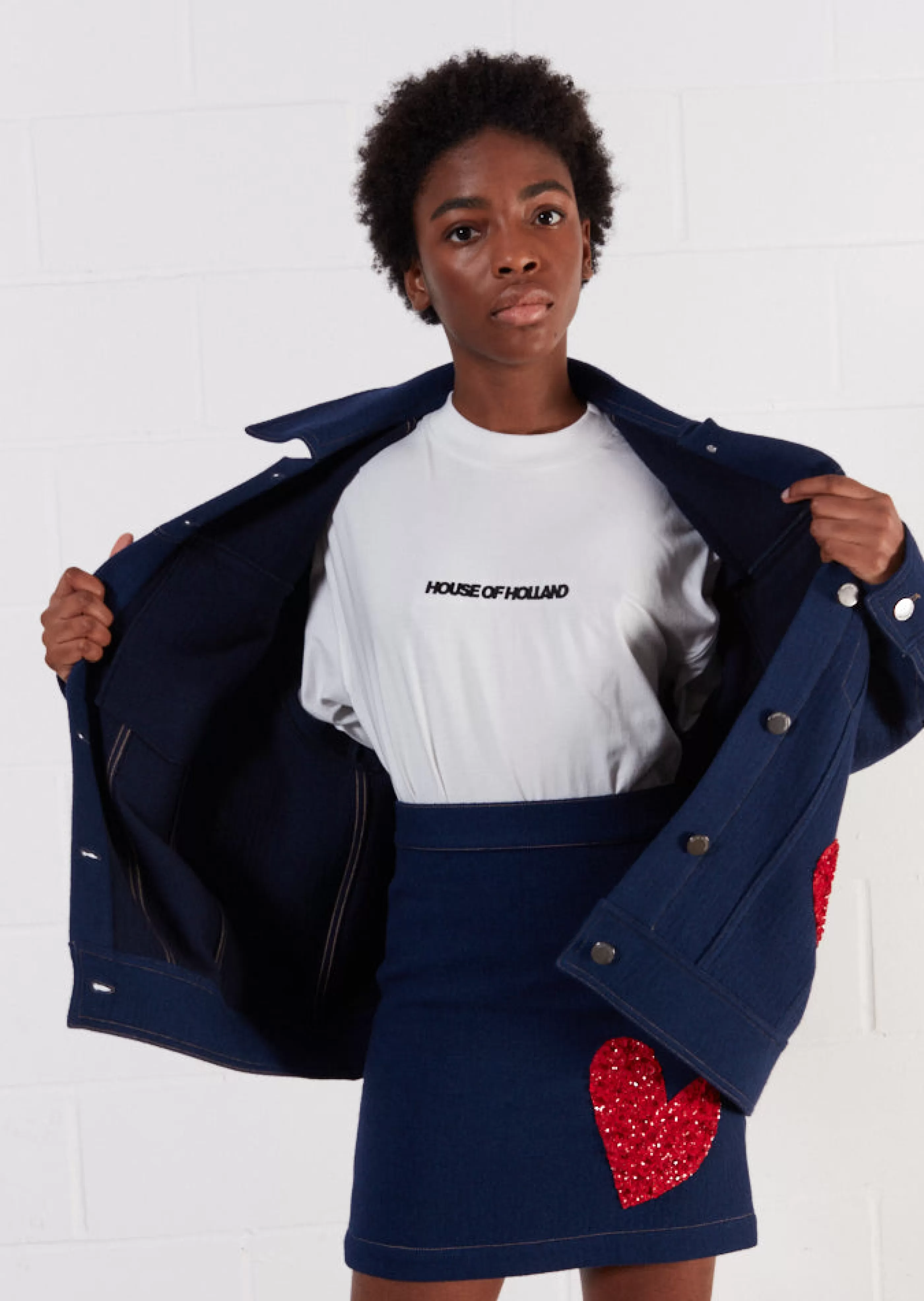 Store HOH Oversized Embroidered Tee Tops & T-shirts | Tops & T-shirts
