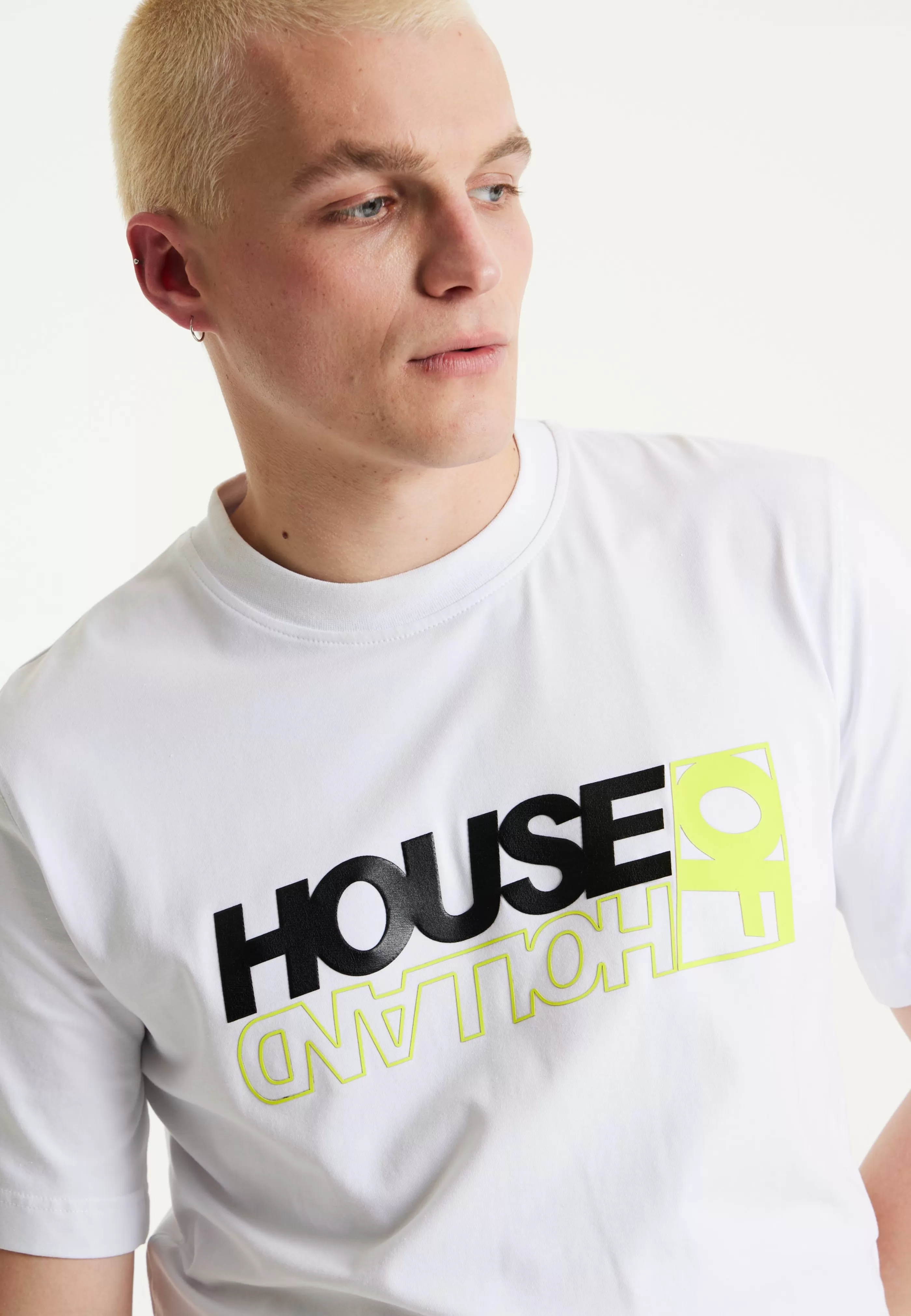 Discount Laser Cut Transfer Printed T-shirt With Metalli Tops & T-shirts | Tops & T-shirts