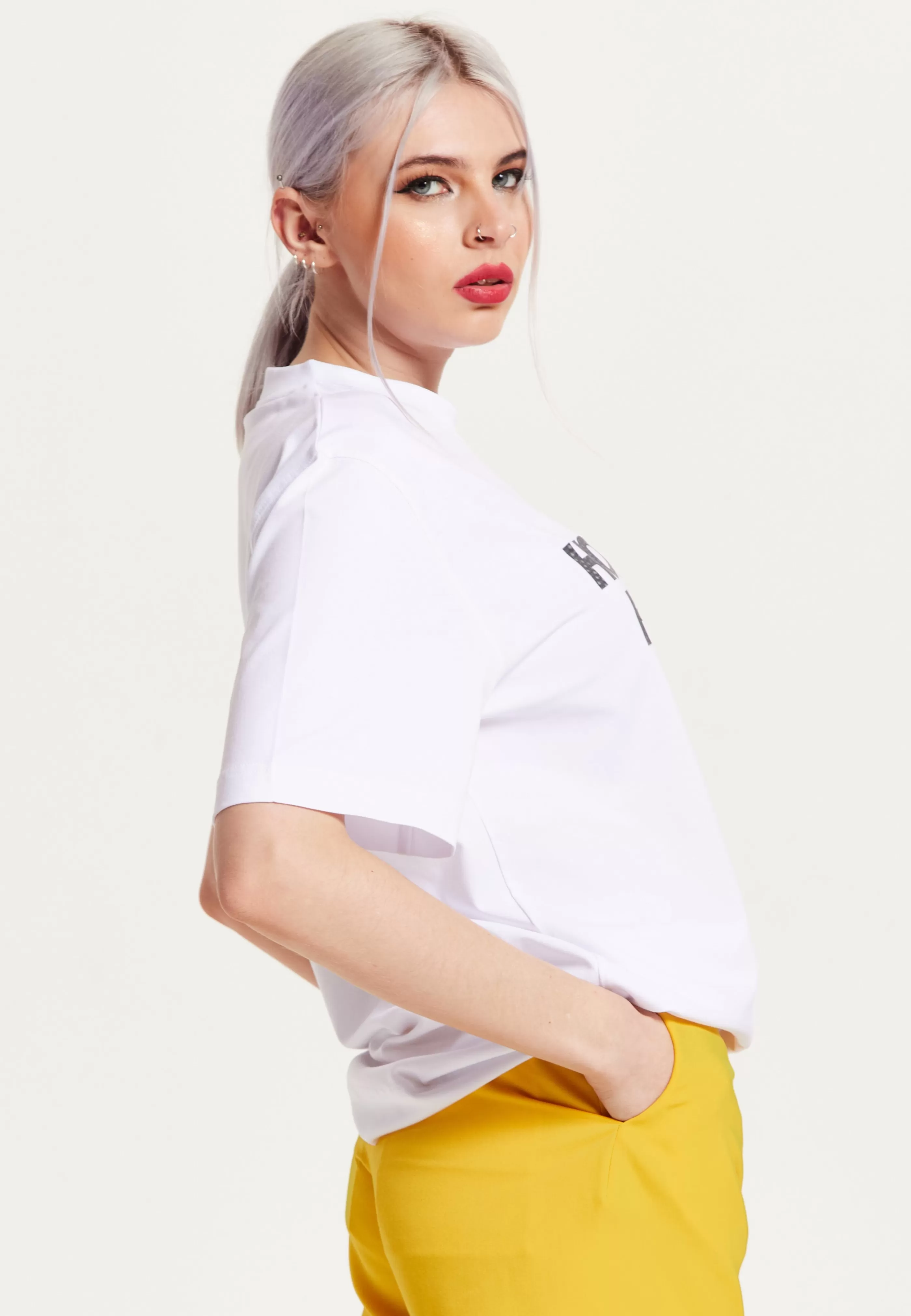Sale Transfer Printed T-Shirt With A Small Spot 3D D Tops & T-shirts | Tops & T-shirts