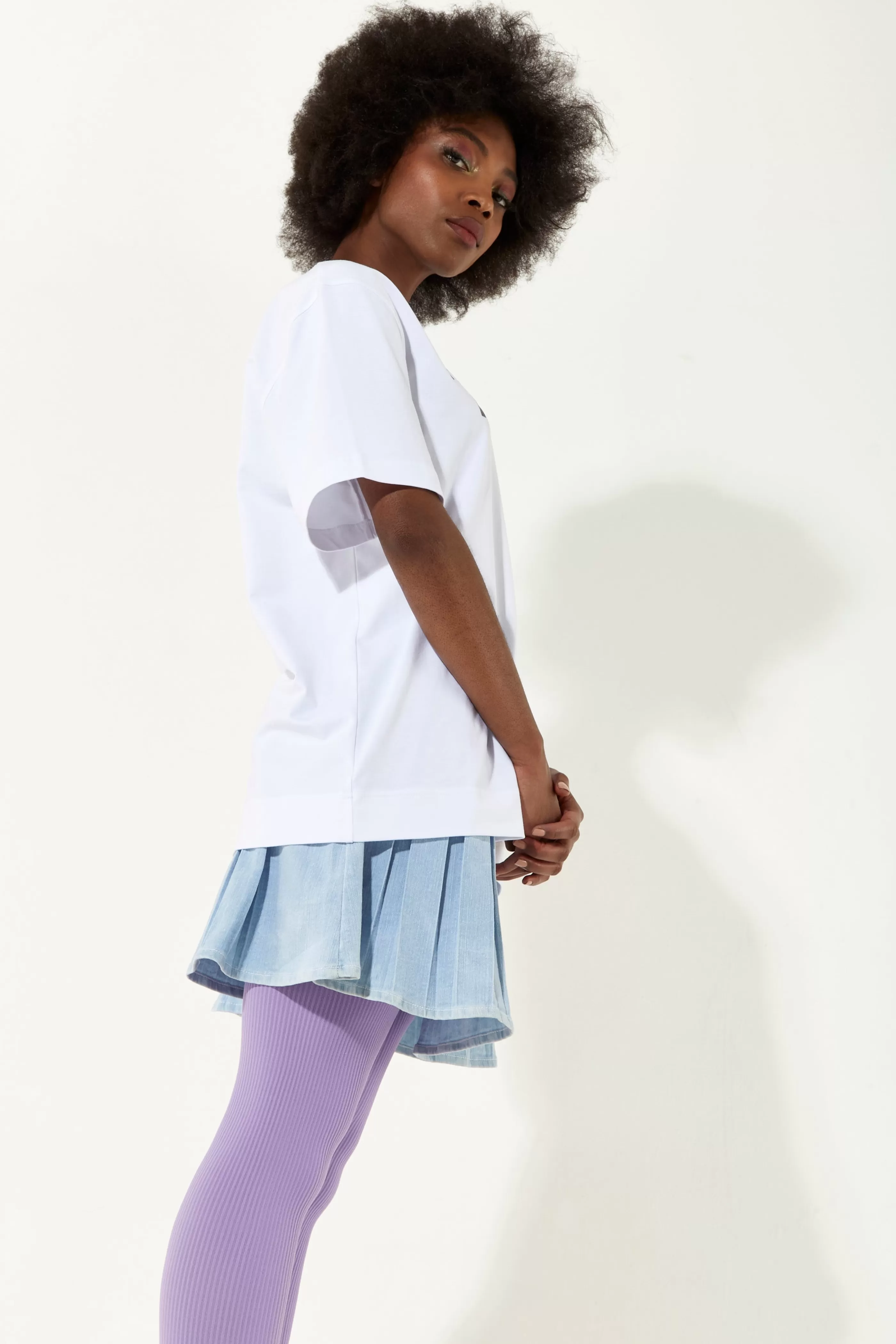 Sale Transfer Printed T-Shirt With A Small Spot 3D D Tops & T-shirts | Tops & T-shirts