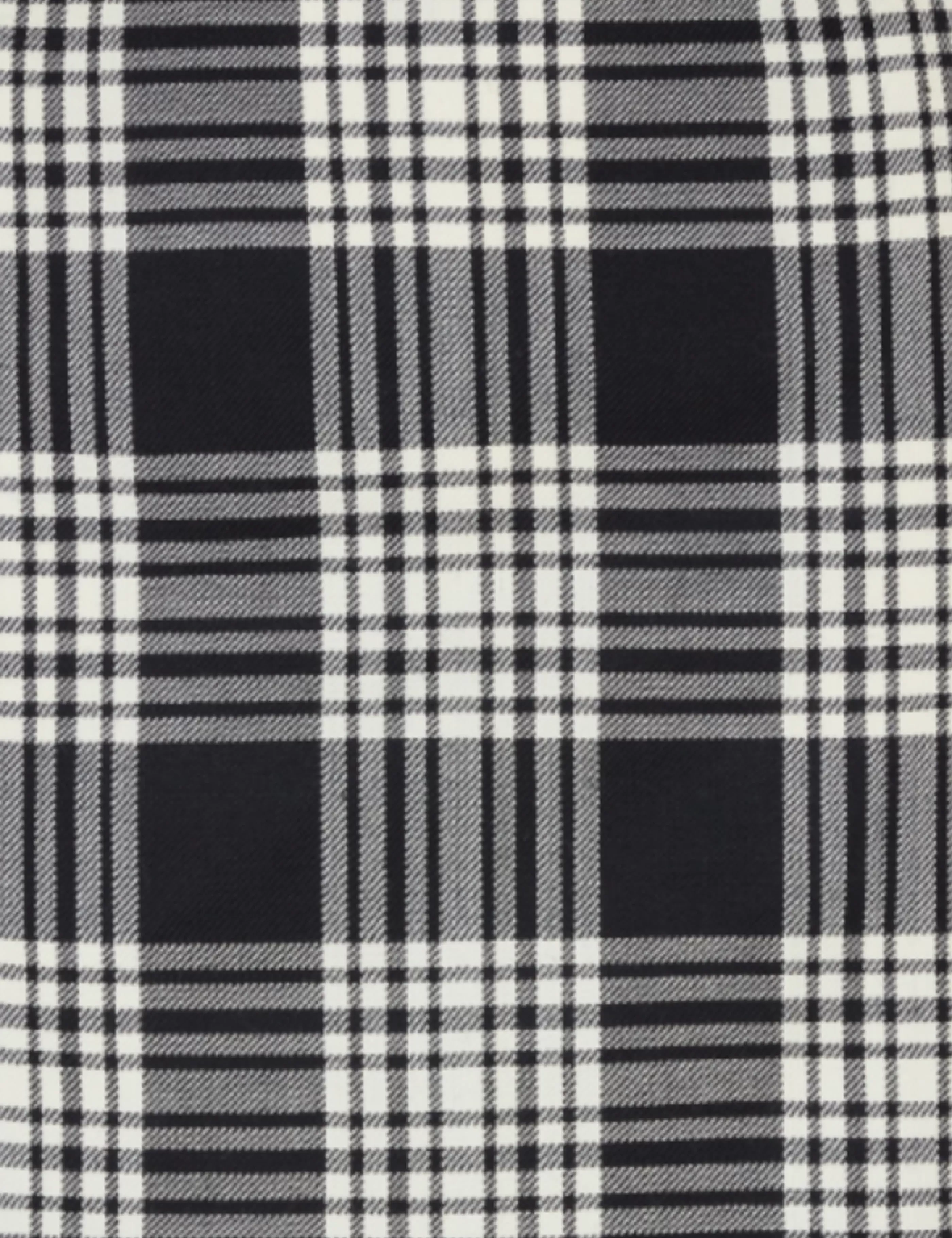 Best Sale Wool And White Check Mini Skirt Skirts & Trousers